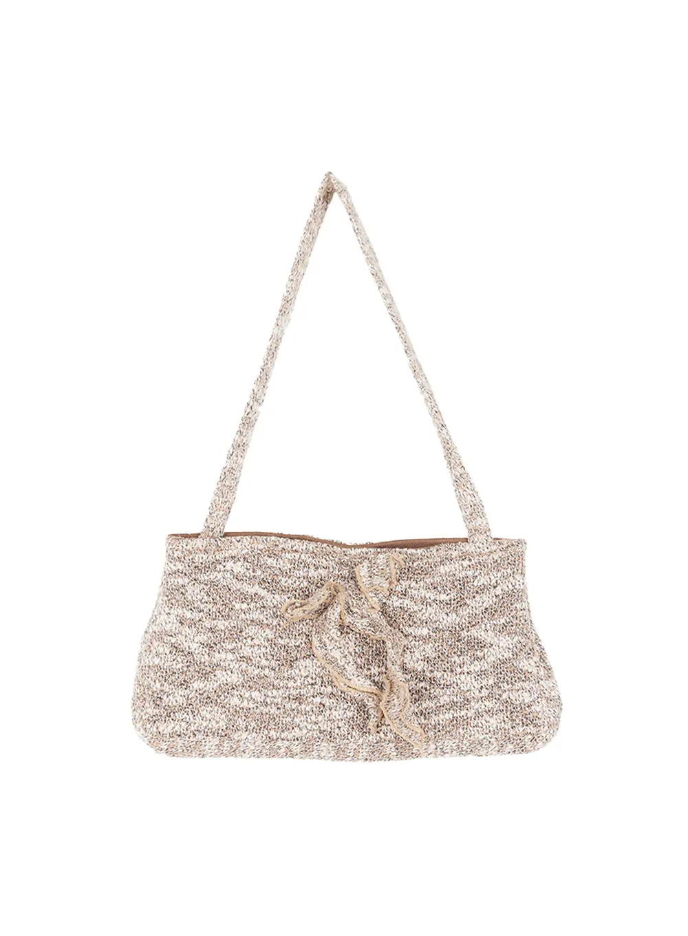 Bow Slouchy Shoulder Bag CL516 - Image 7