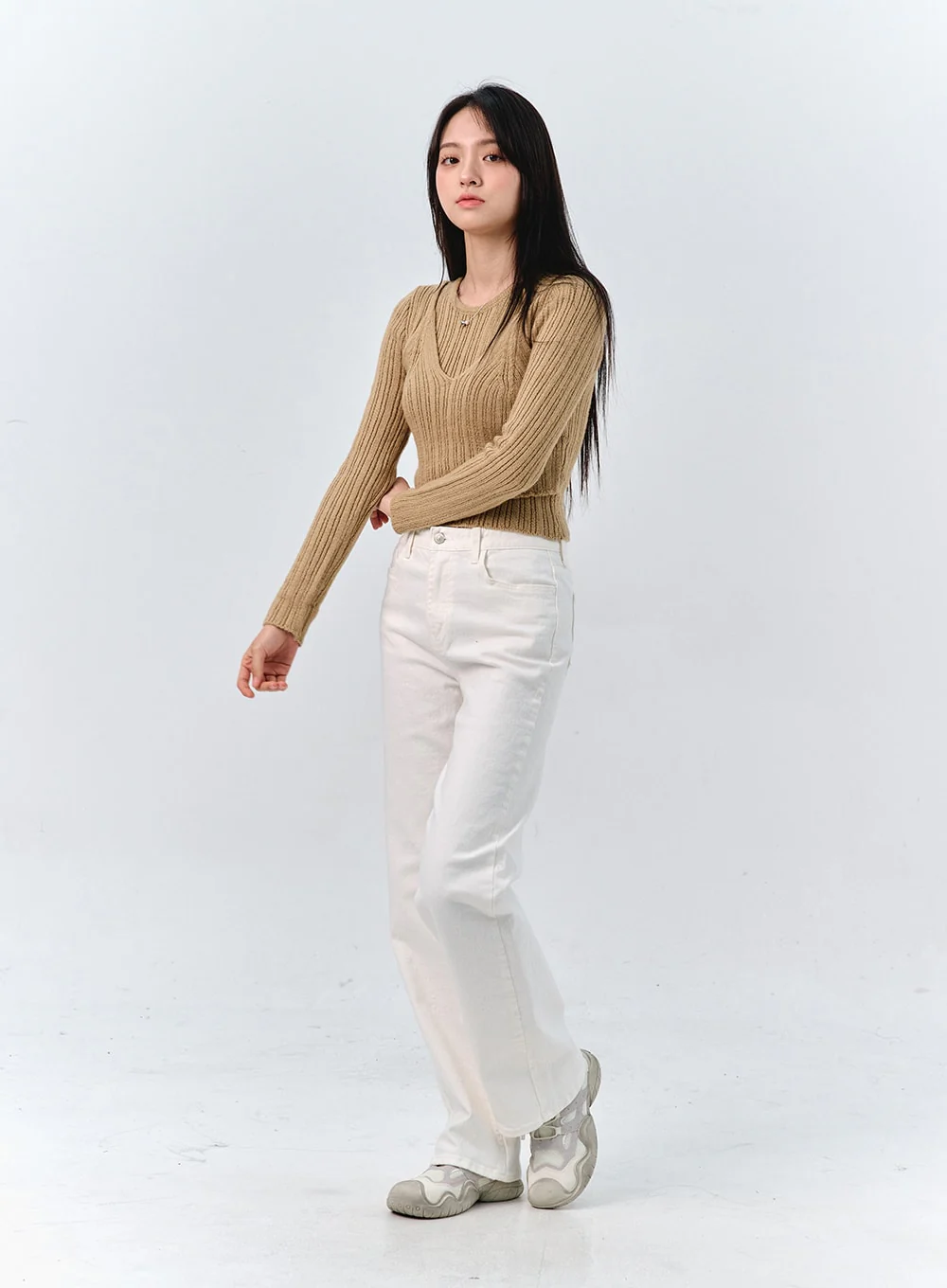 Bustier Layered Knit OO319 - Image 5