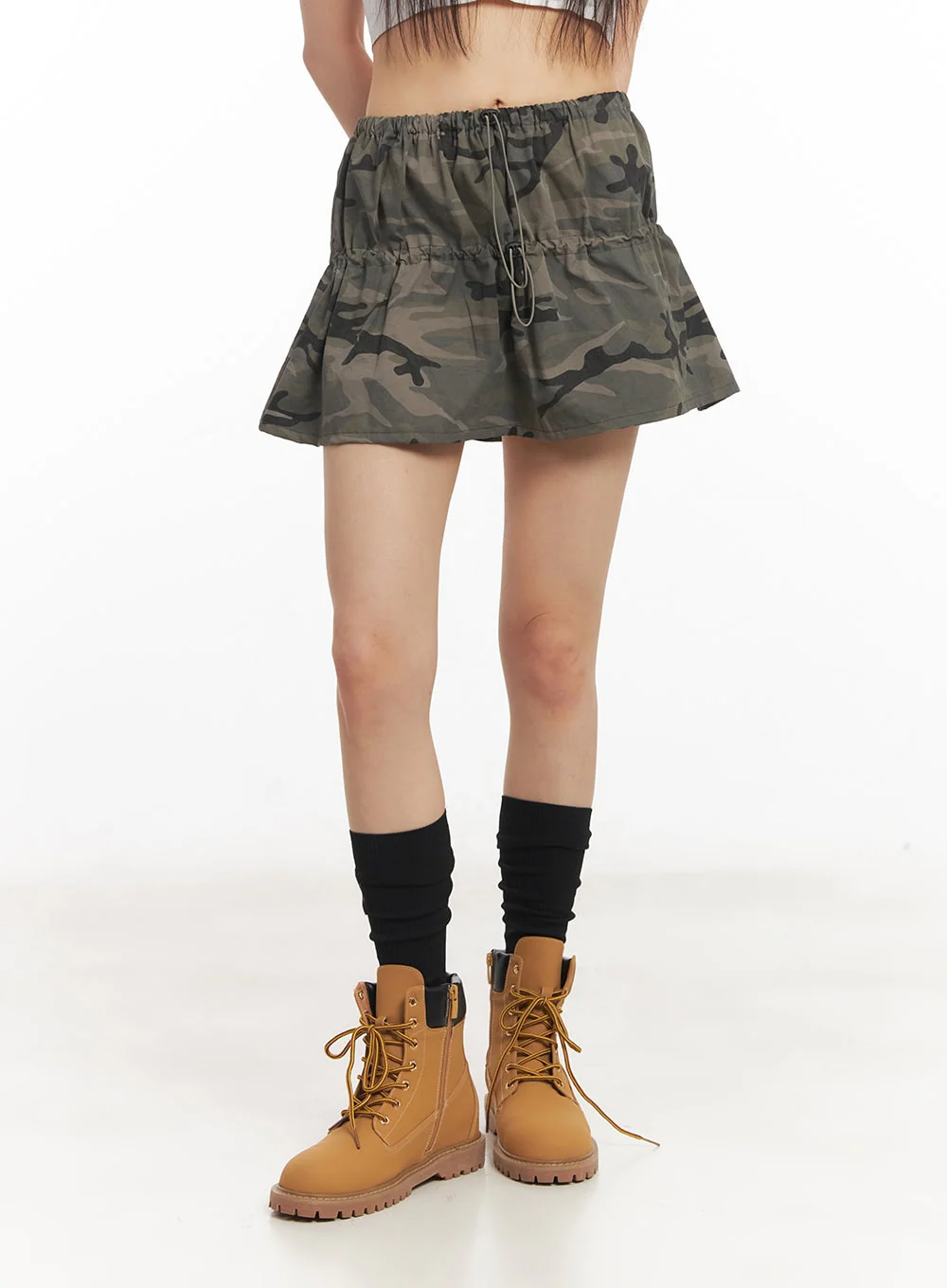 Camo Flare Tube Top CA522 - Image 2