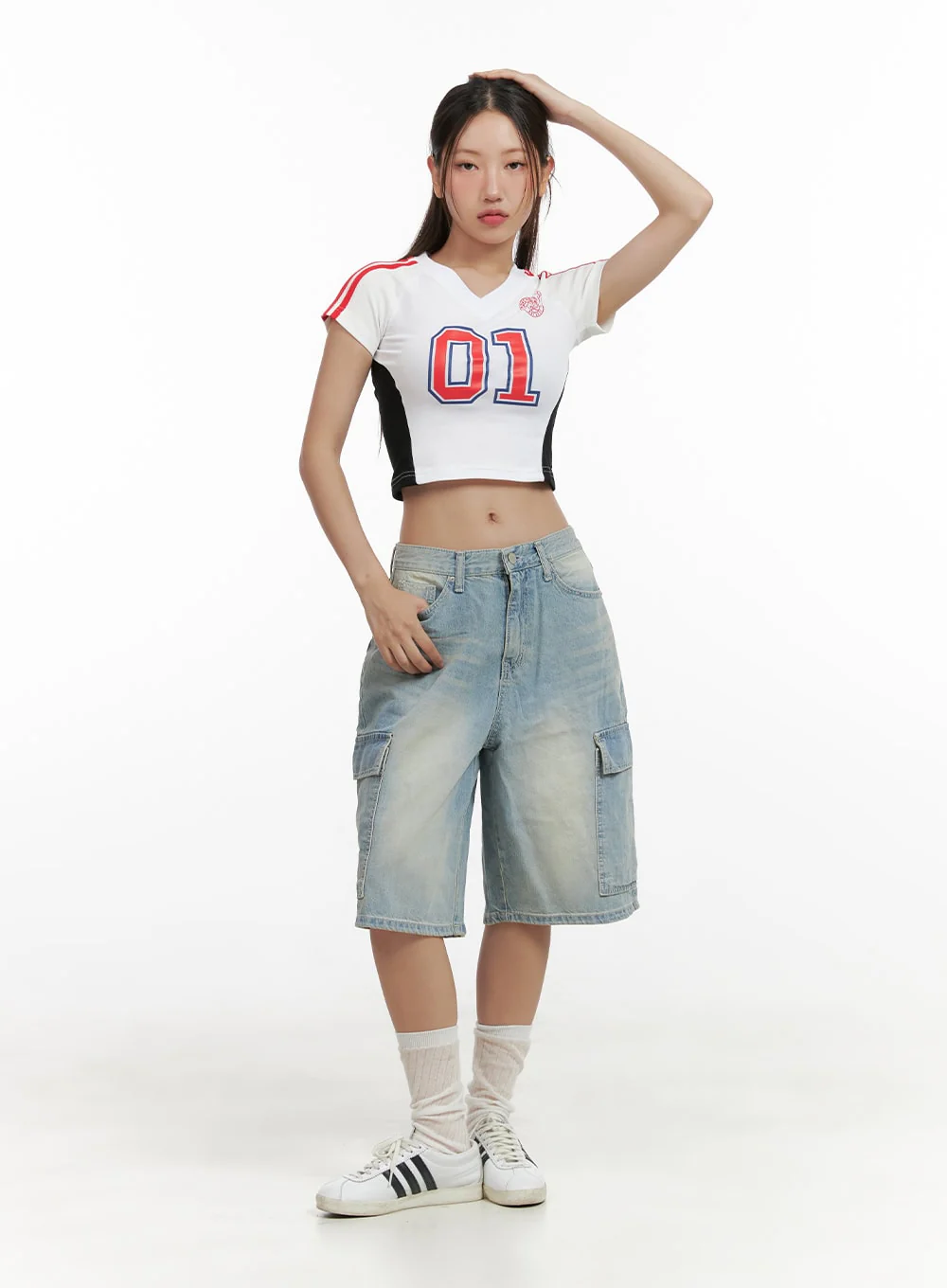 Cargo Baggy Jorts CL431 - Image 2