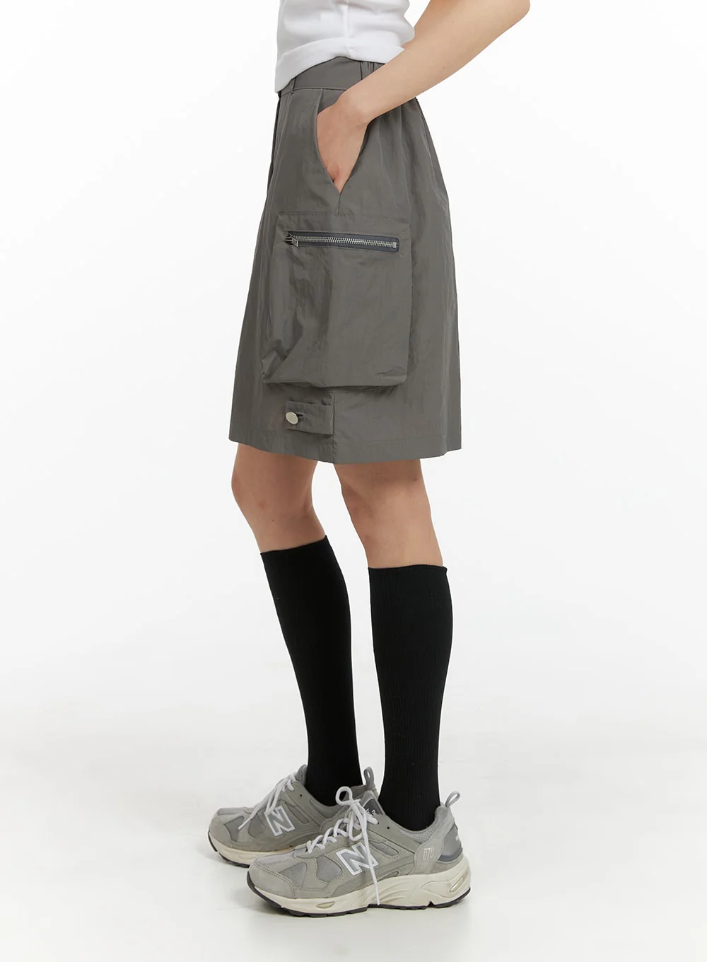 Cargo Midi Skirt CM413 - Image 3