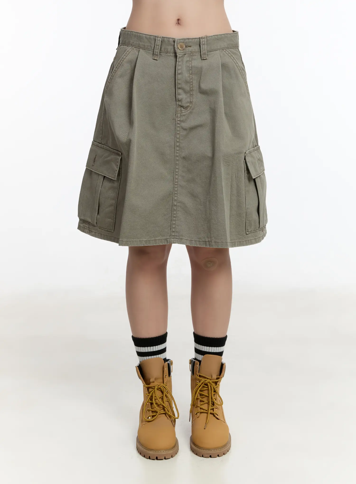 Cargo Midi Skirt CM511 - Image 10