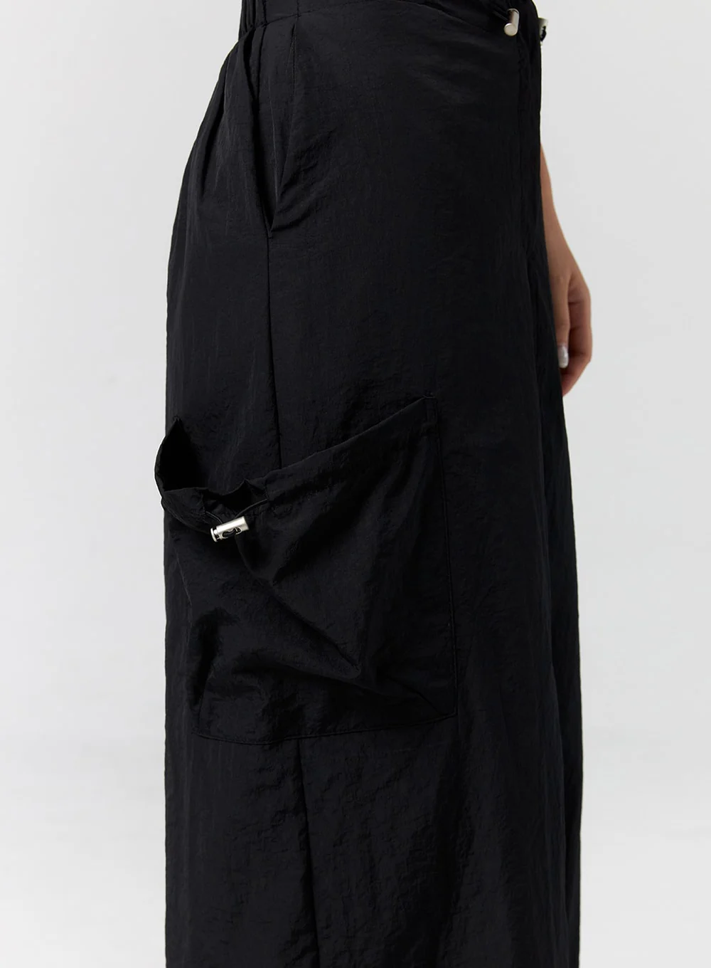 Cargo Nylon Maxi Skirt CG302 - Image 11