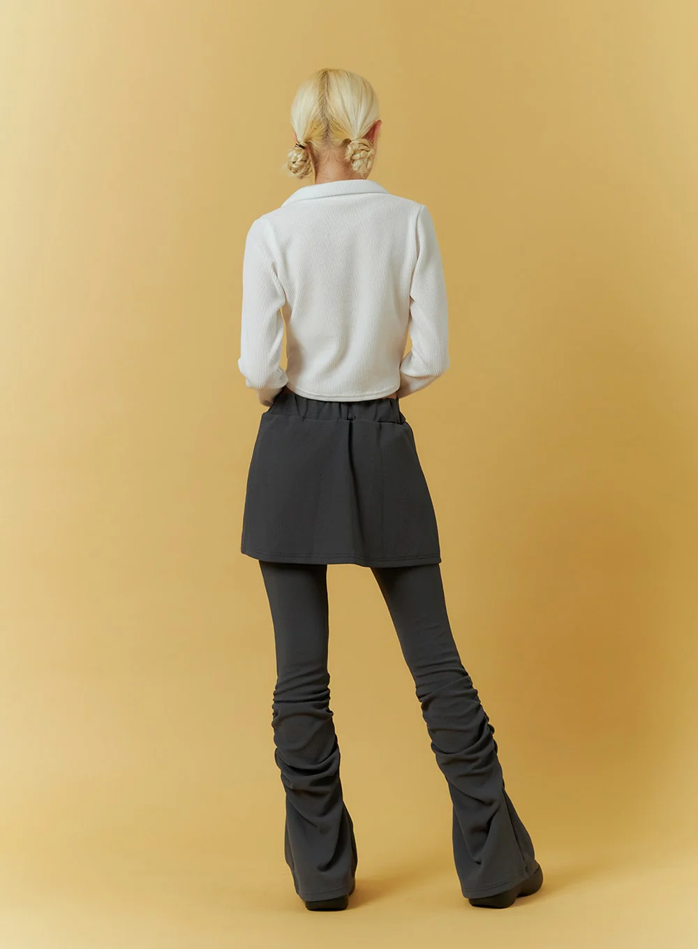 Cargo Skirt with Wide Leg Pants IF408 - Image 7