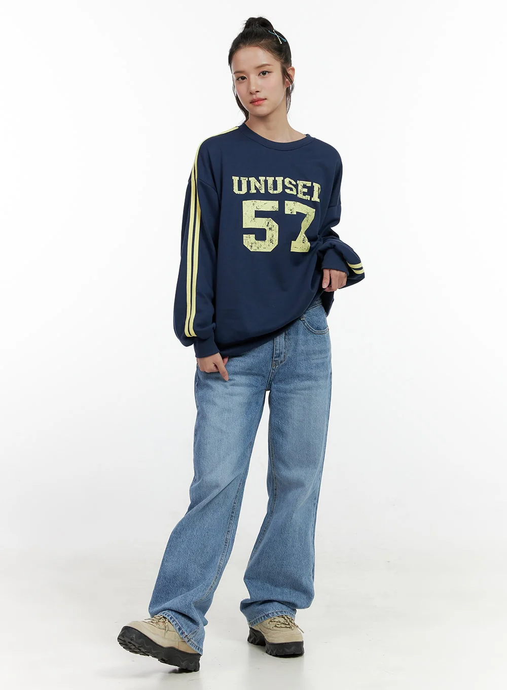 Carly Cloud Wide-Leg Jeans ON404 - Image 2