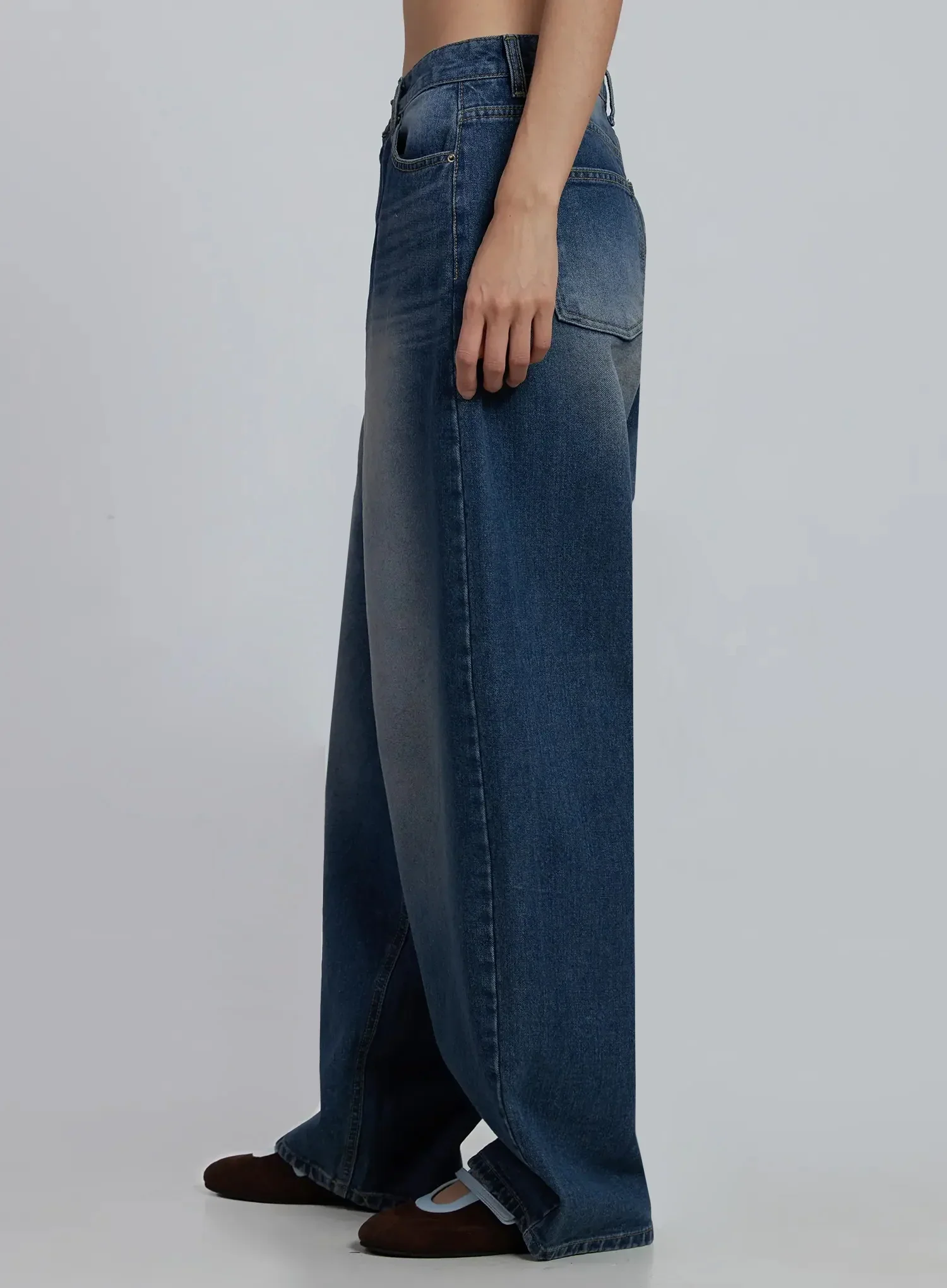 Carter Wide Leg Balloon Jeans IM520 - Image 11