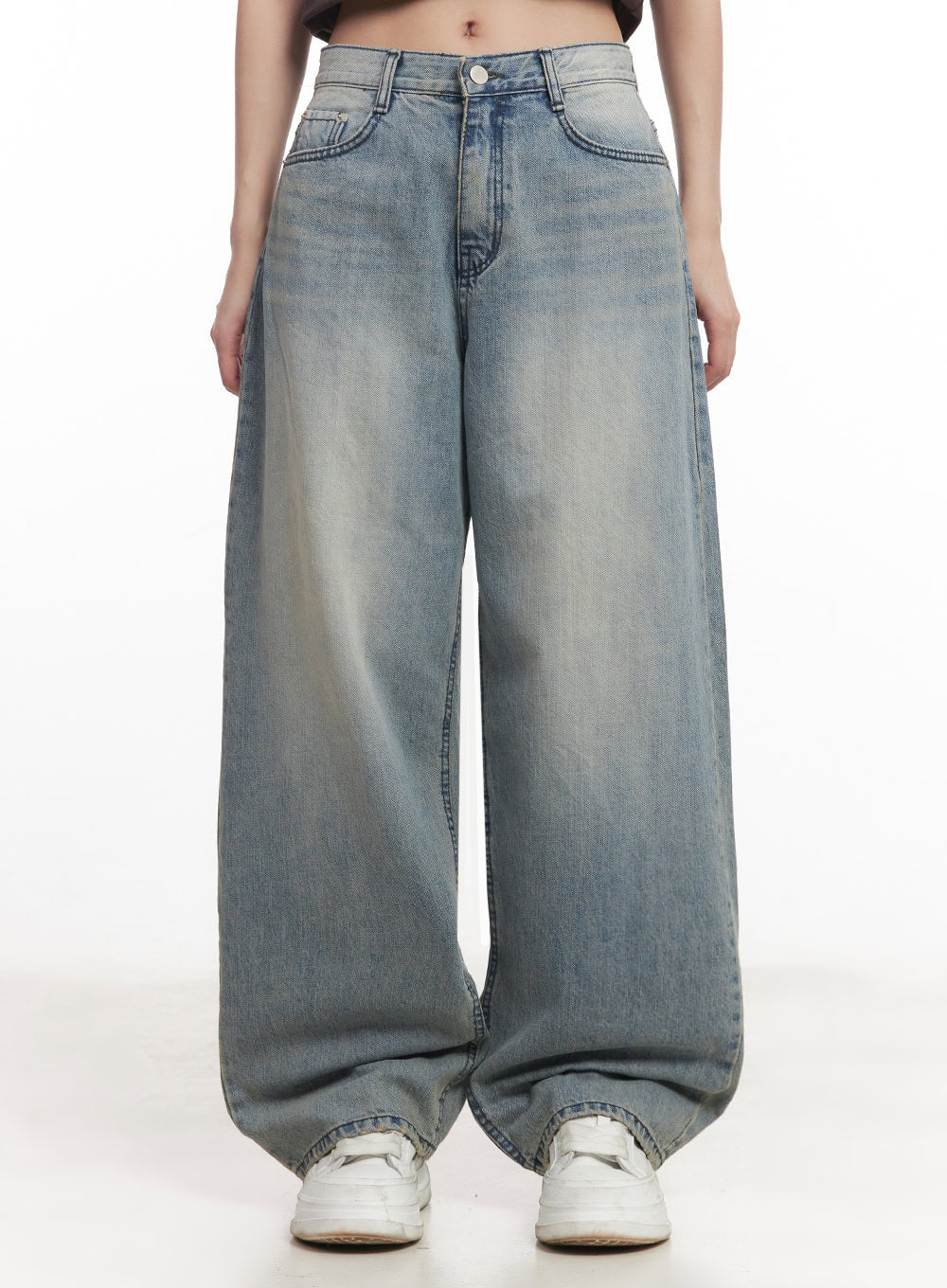Casey Washed Baggy Jeans IM528 - Image 5