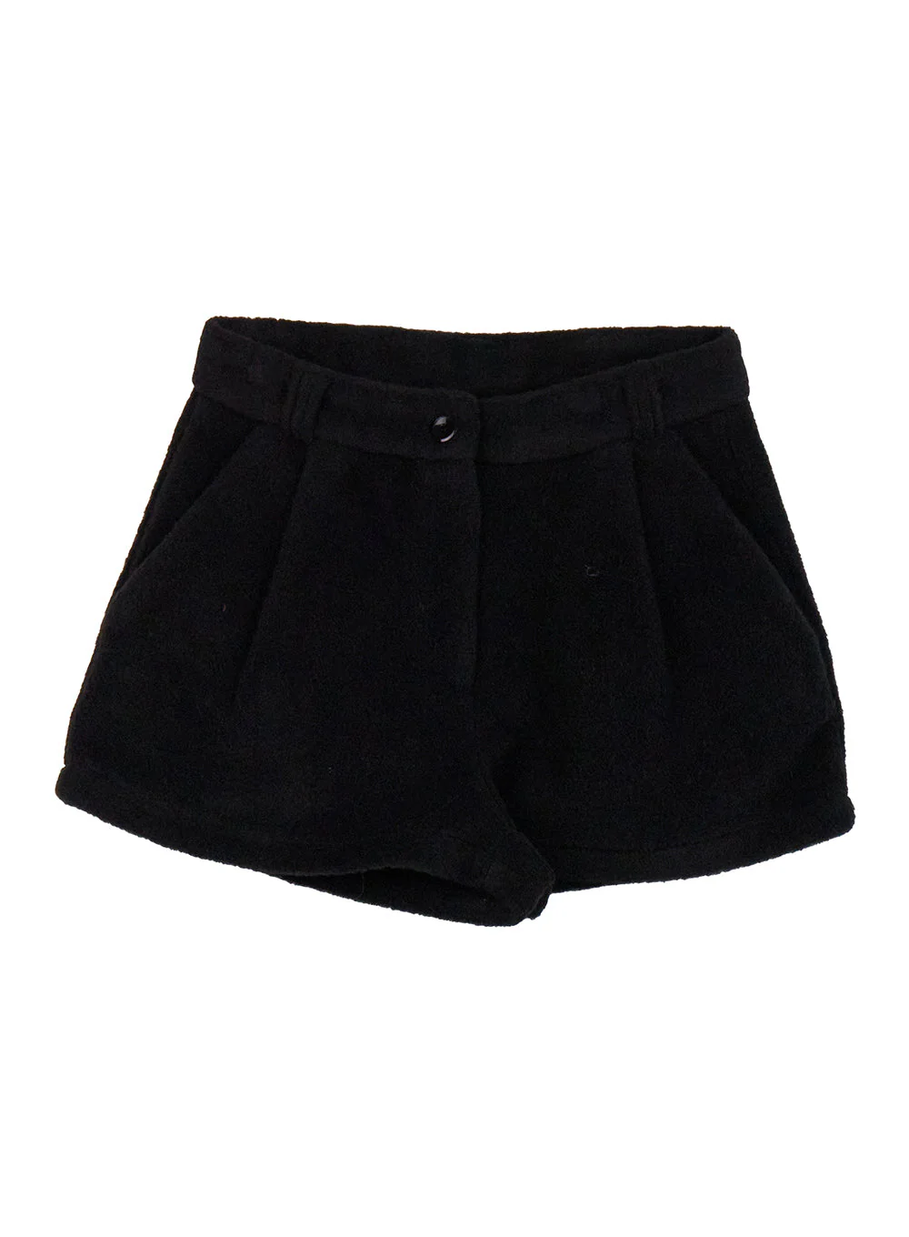 Cashmere-Blend Wide-Fit Shorts CJ507 - Image 9