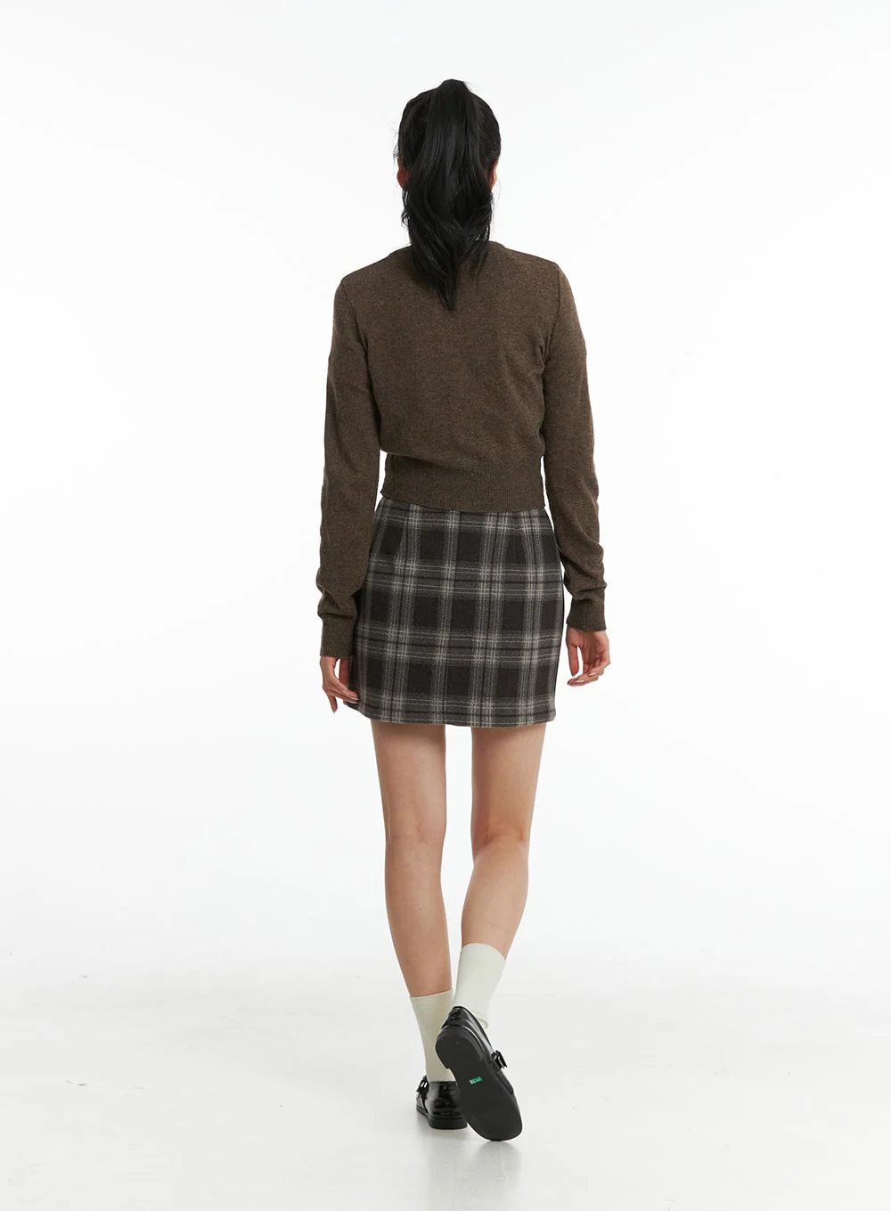 Cashmere Cropped Cardigan OD307 - Image 4
