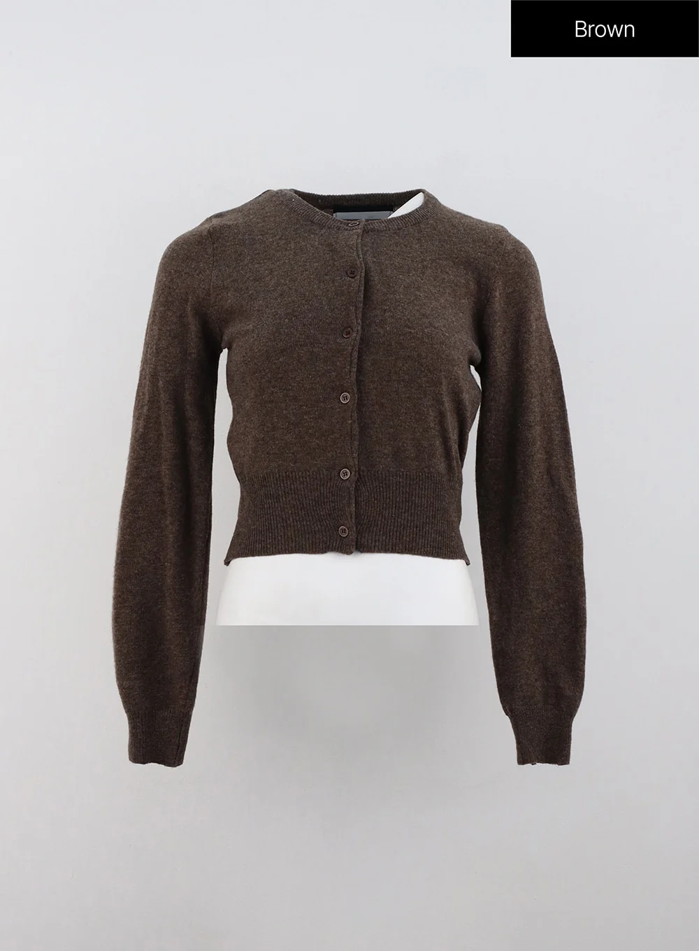 Cashmere Cropped Cardigan OD307 - Image 7