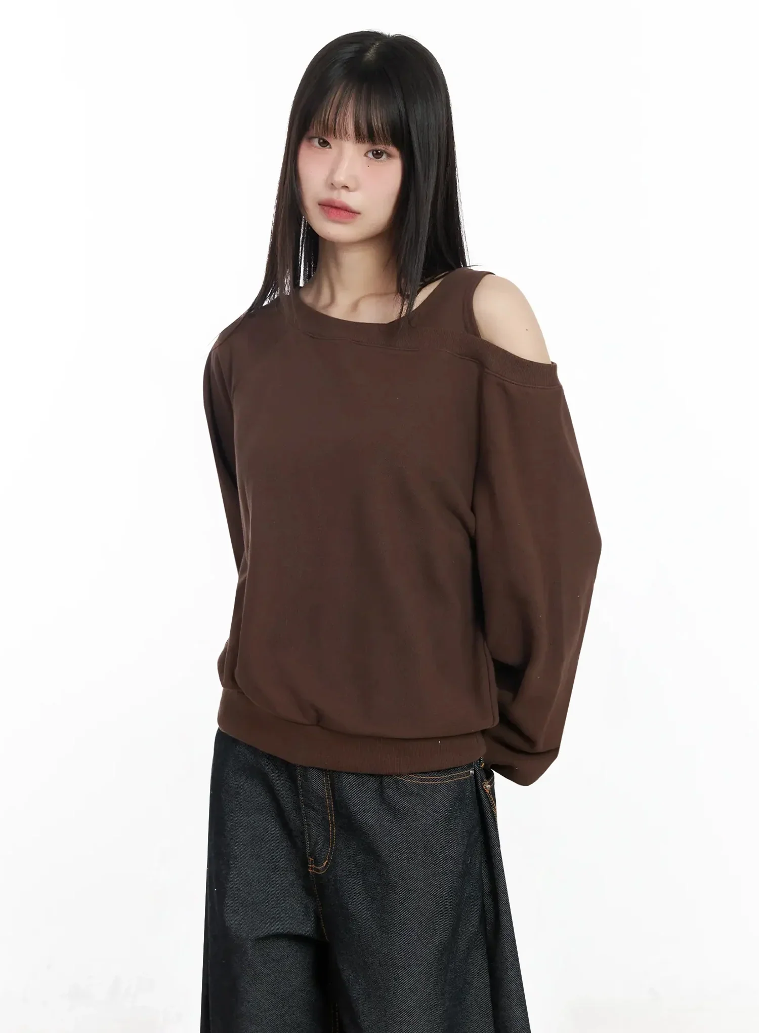 Casual Asymmetric Sweatshirt IM523 - Image 14