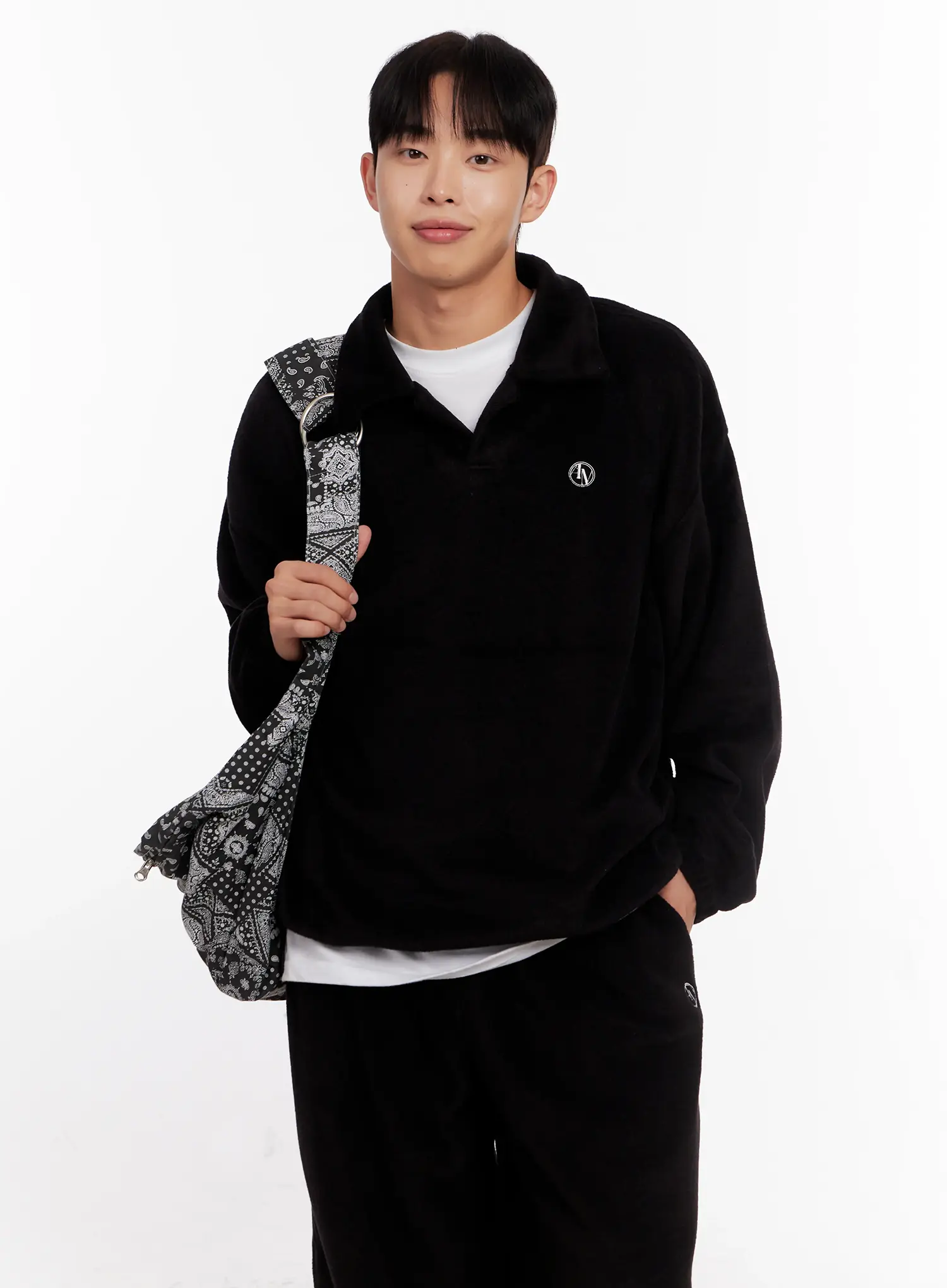 Casual Bandana Graphic Shoulder Bag IO528 - Image 3