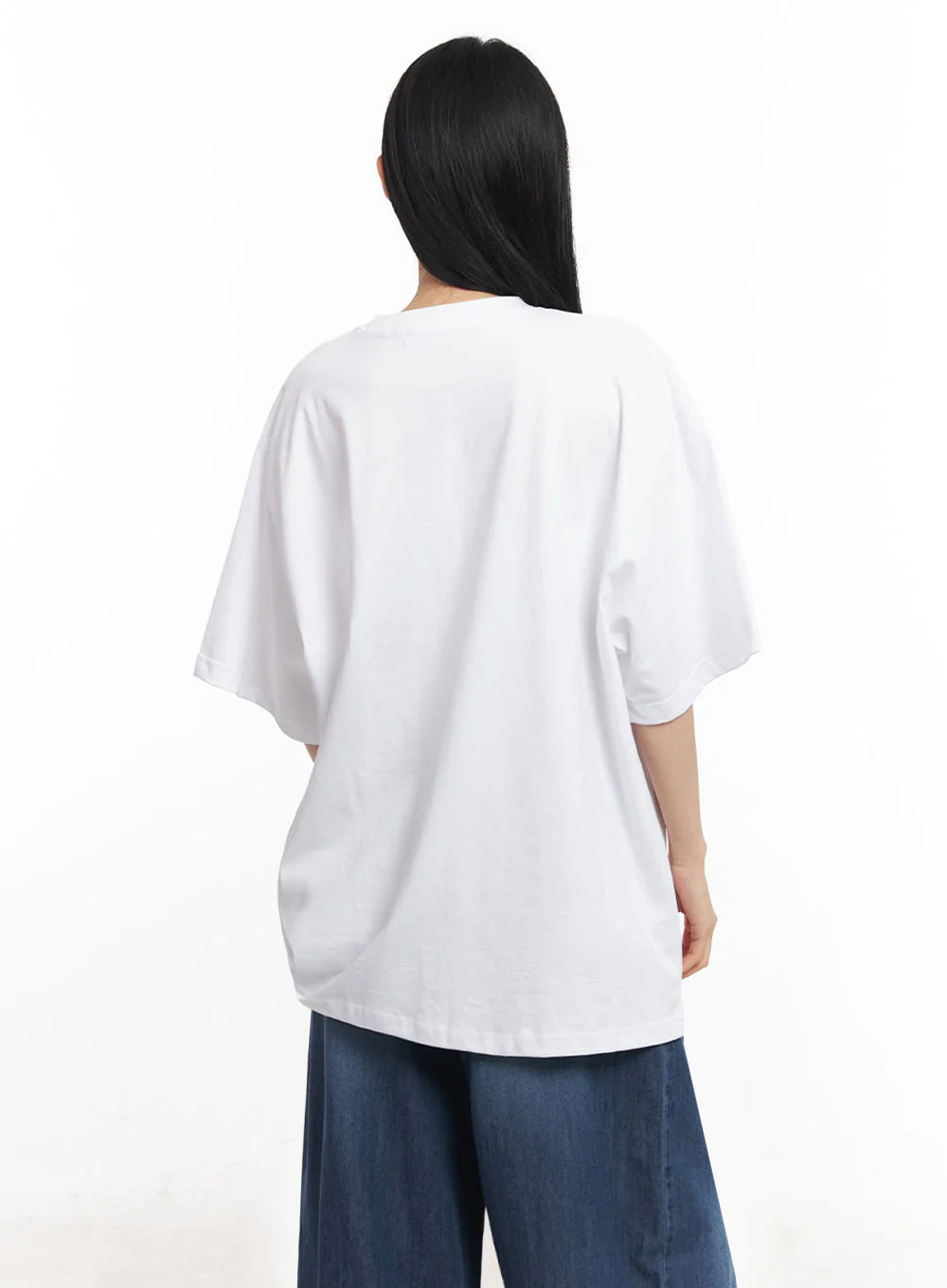 Casual Cotton Graphic Oversize T-Shirt IY529 - Image 10