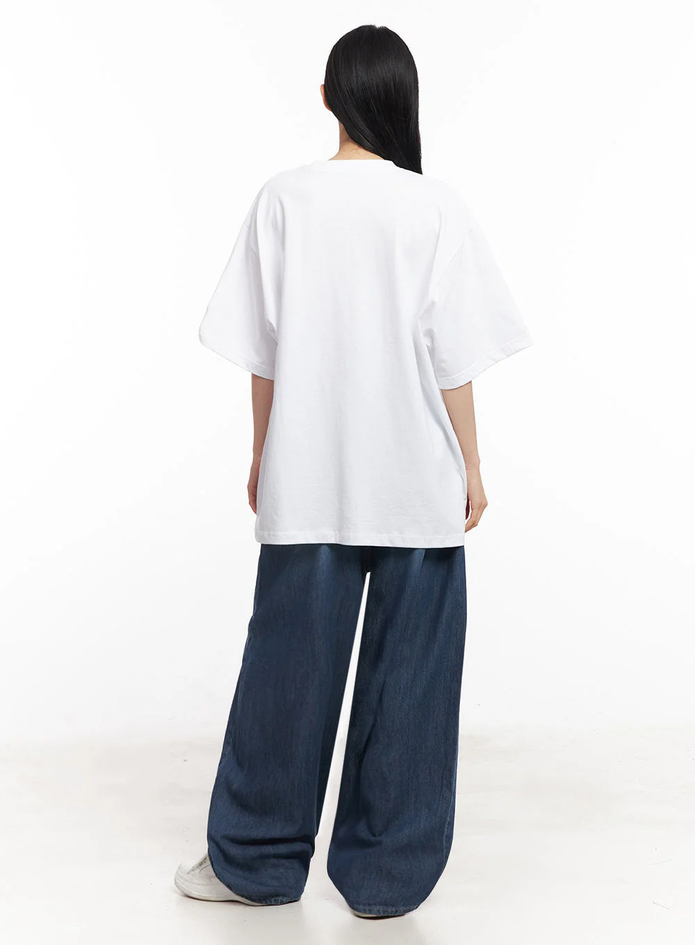 Casual Cotton Graphic Oversize T-Shirt IY529 - Image 13