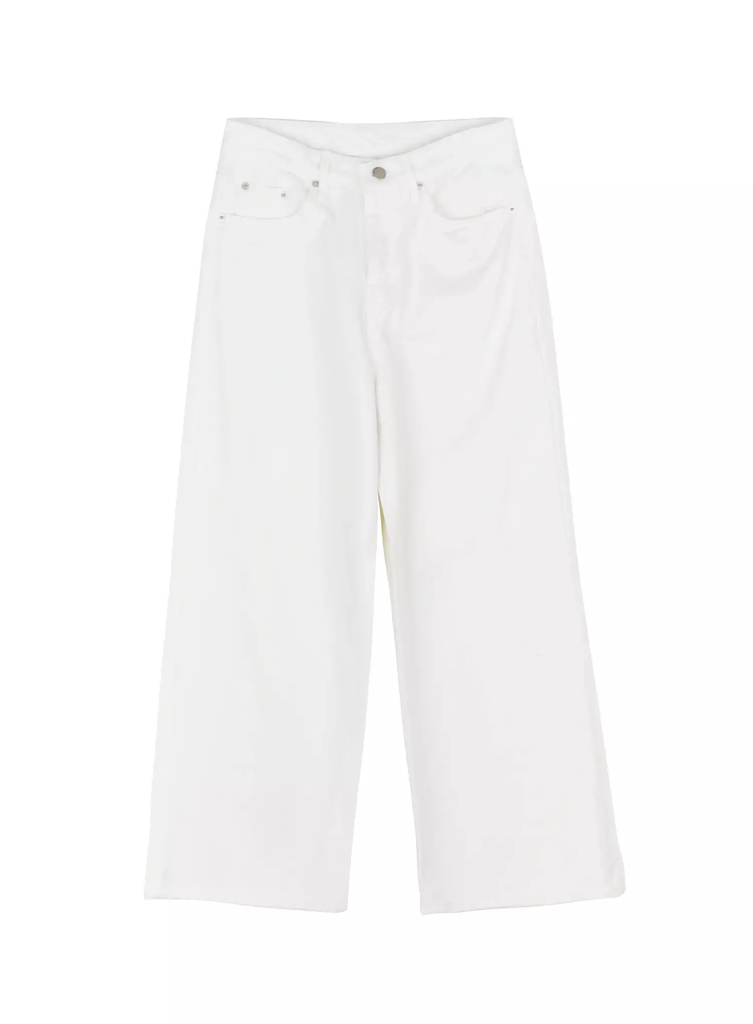 Casual Cotton Wide-Leg Trousers IS516 - Image 15