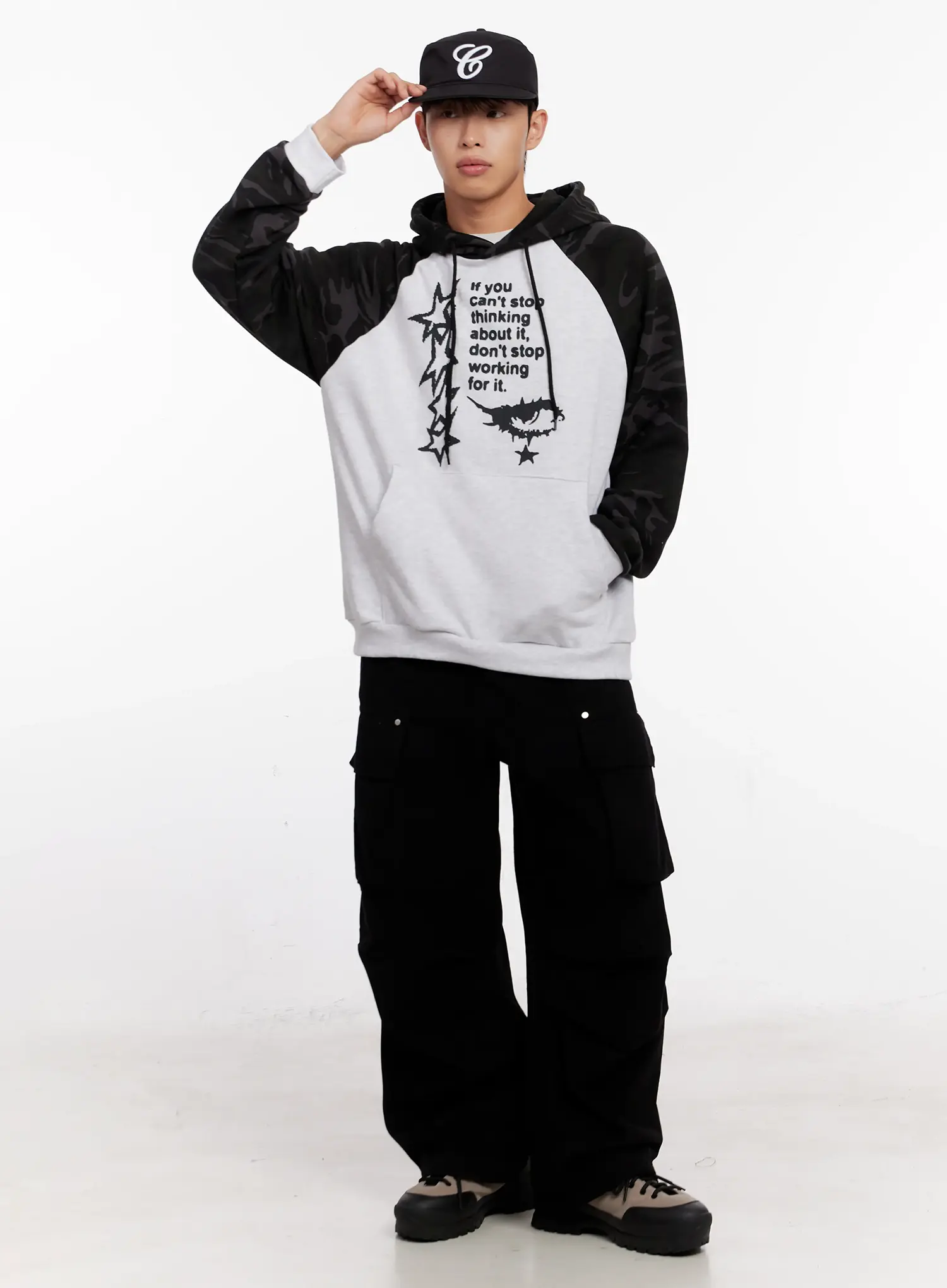 Casual Embroidered Cap IO523 - Image 7