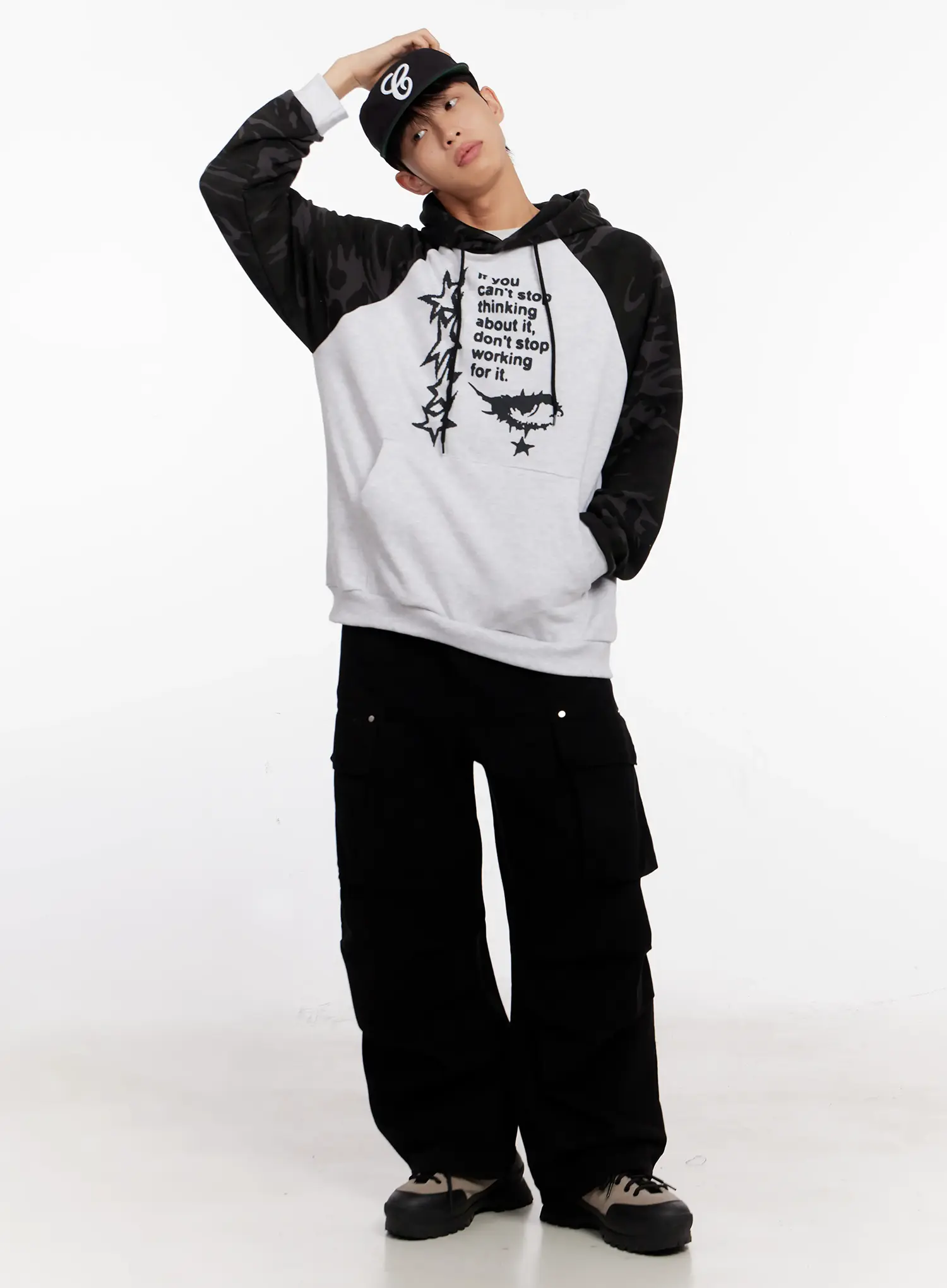 Casual Embroidered Cap IO523 - Image 8