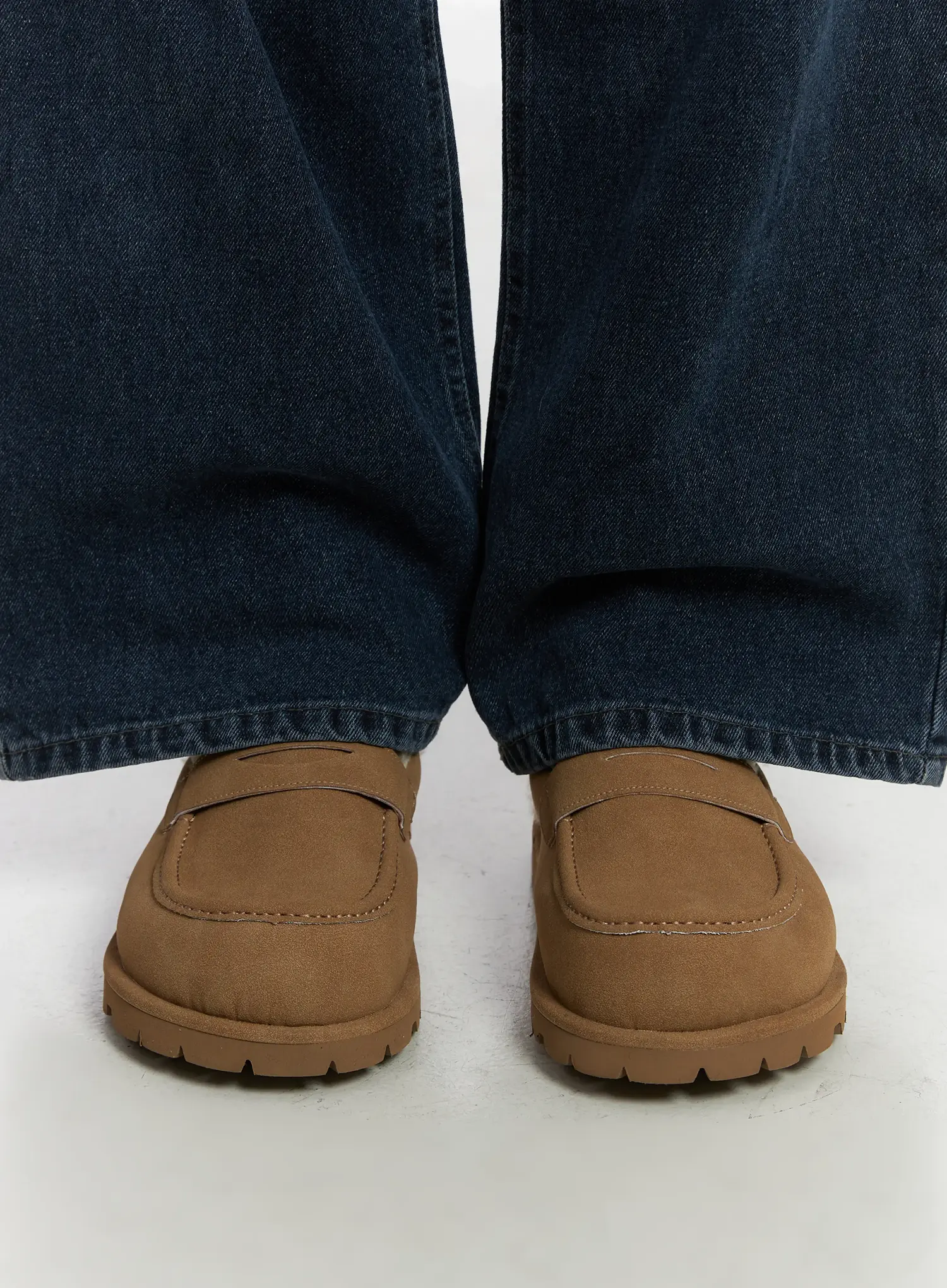 Casual Faux-Mule Slip Loafers ID515 - Image 4