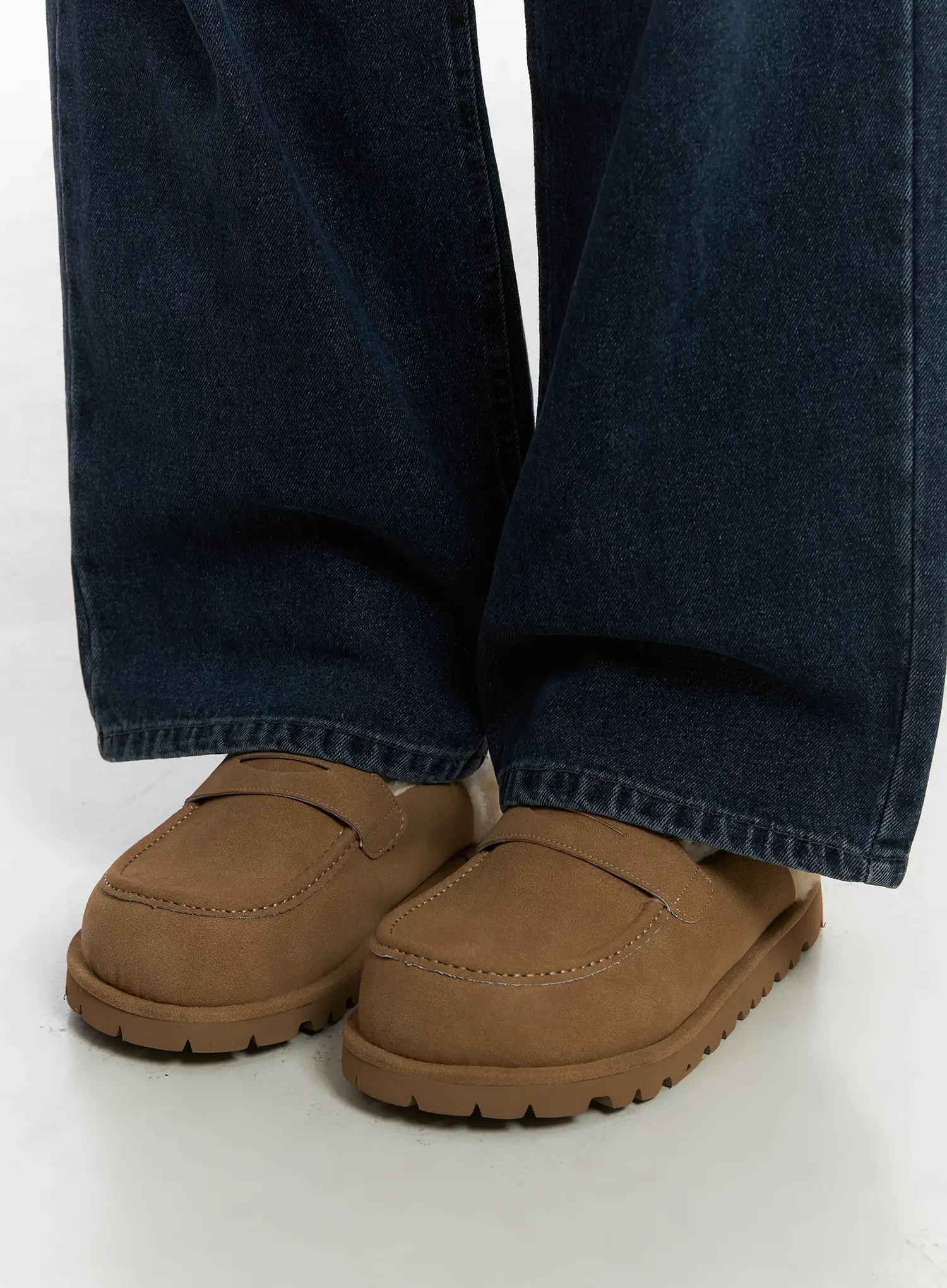 Casual Faux-Mule Slip Loafers ID515 - Image 5