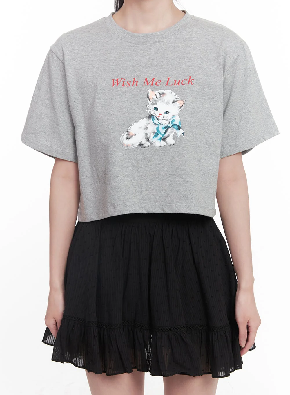 Casual Graphic Crop Top CY526 - Image 7