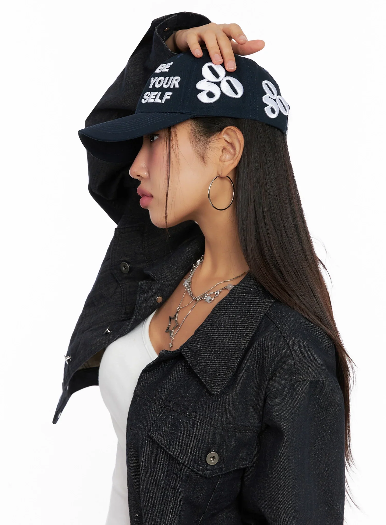 Casual Lettering Cap IG527 - Image 2