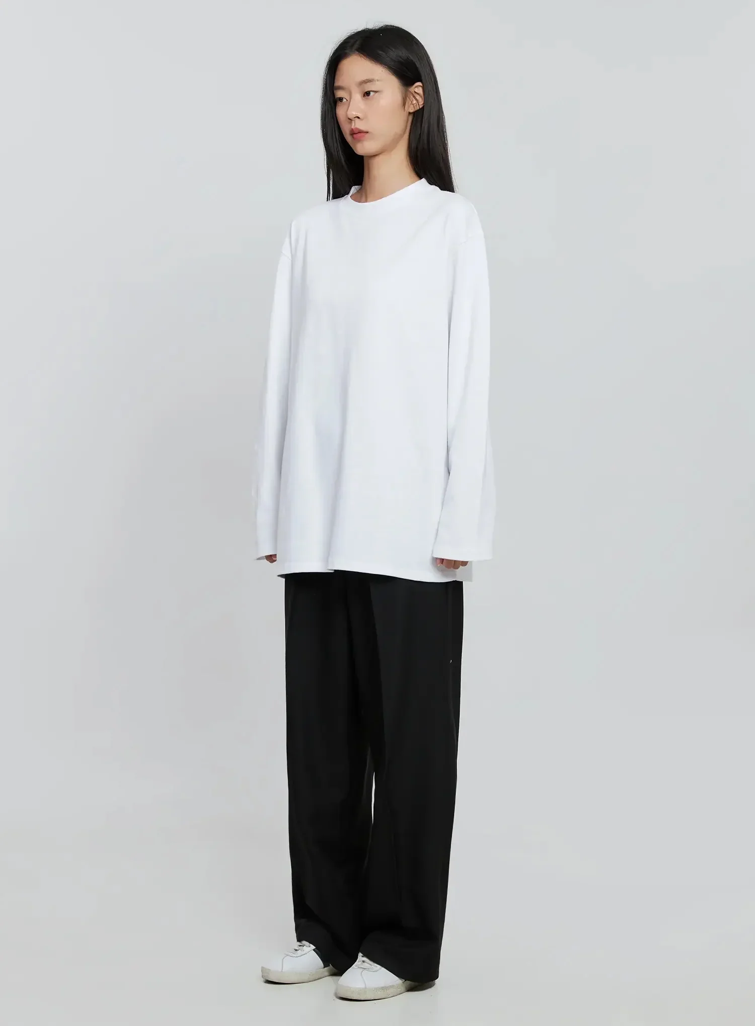 Casual Long Sleeve Oversized Tee IN507 - Image 7