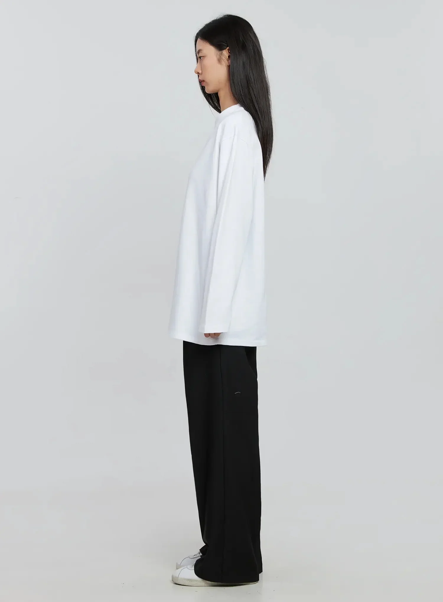 Casual Long Sleeve Oversized Tee IN507 - Image 8