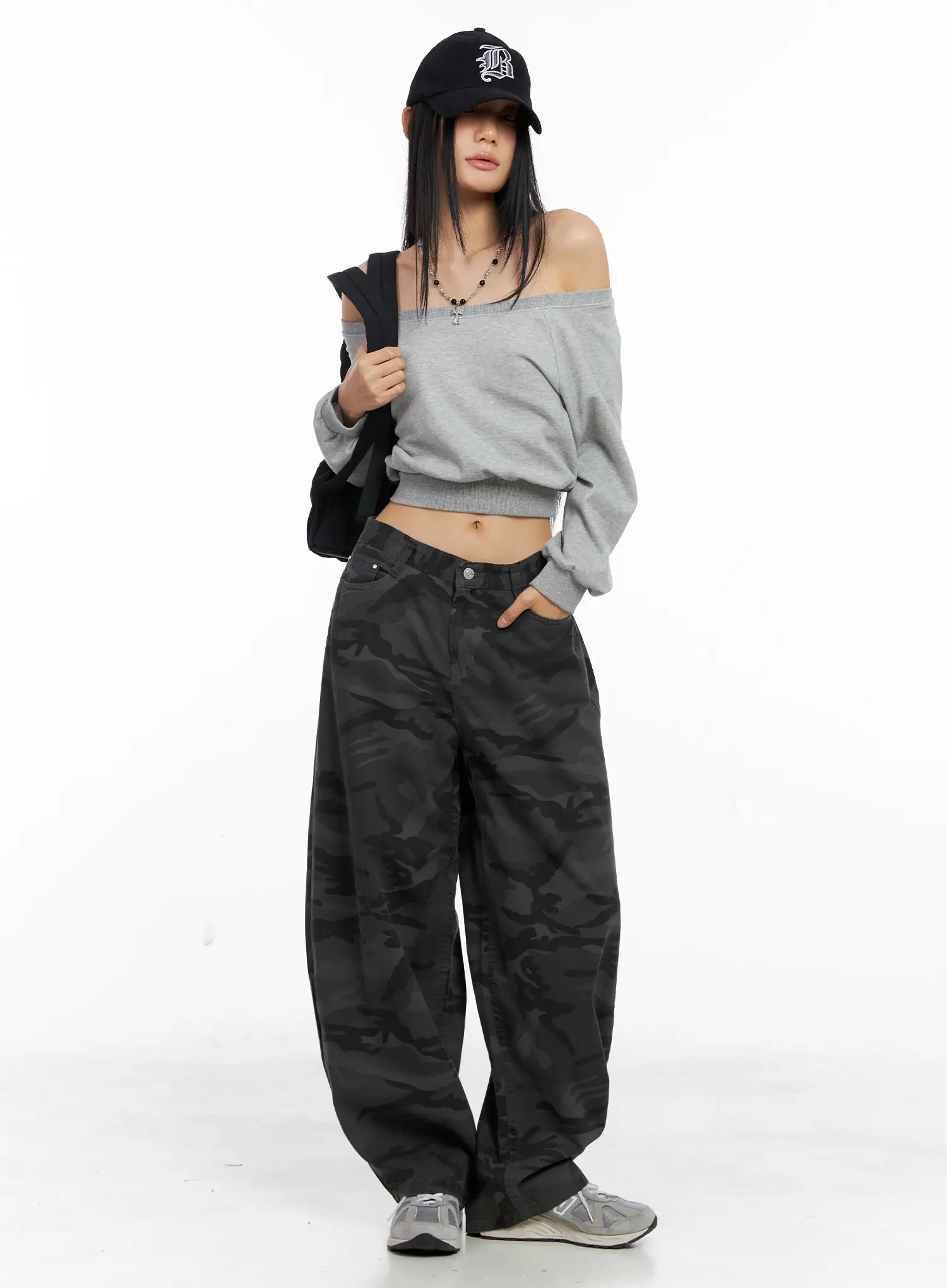 Casual Off-Shoulder Pullover CS511 - Image 4