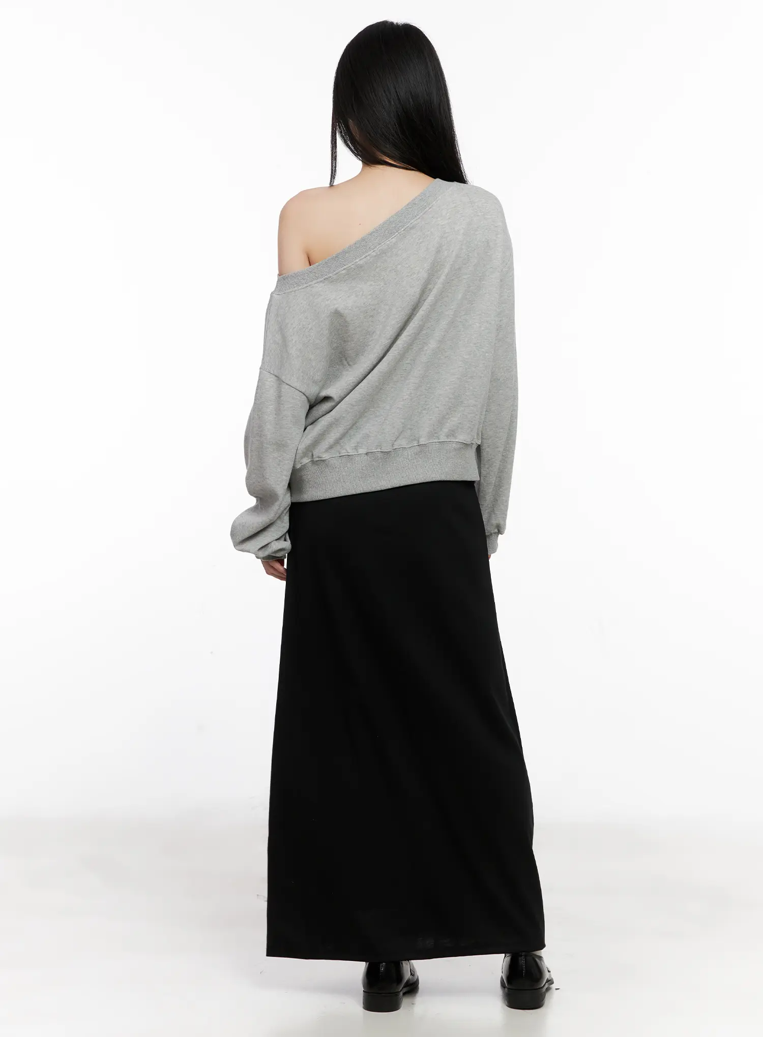 Casual Off-Shoulder Sweatshirt CG522 - Image 5