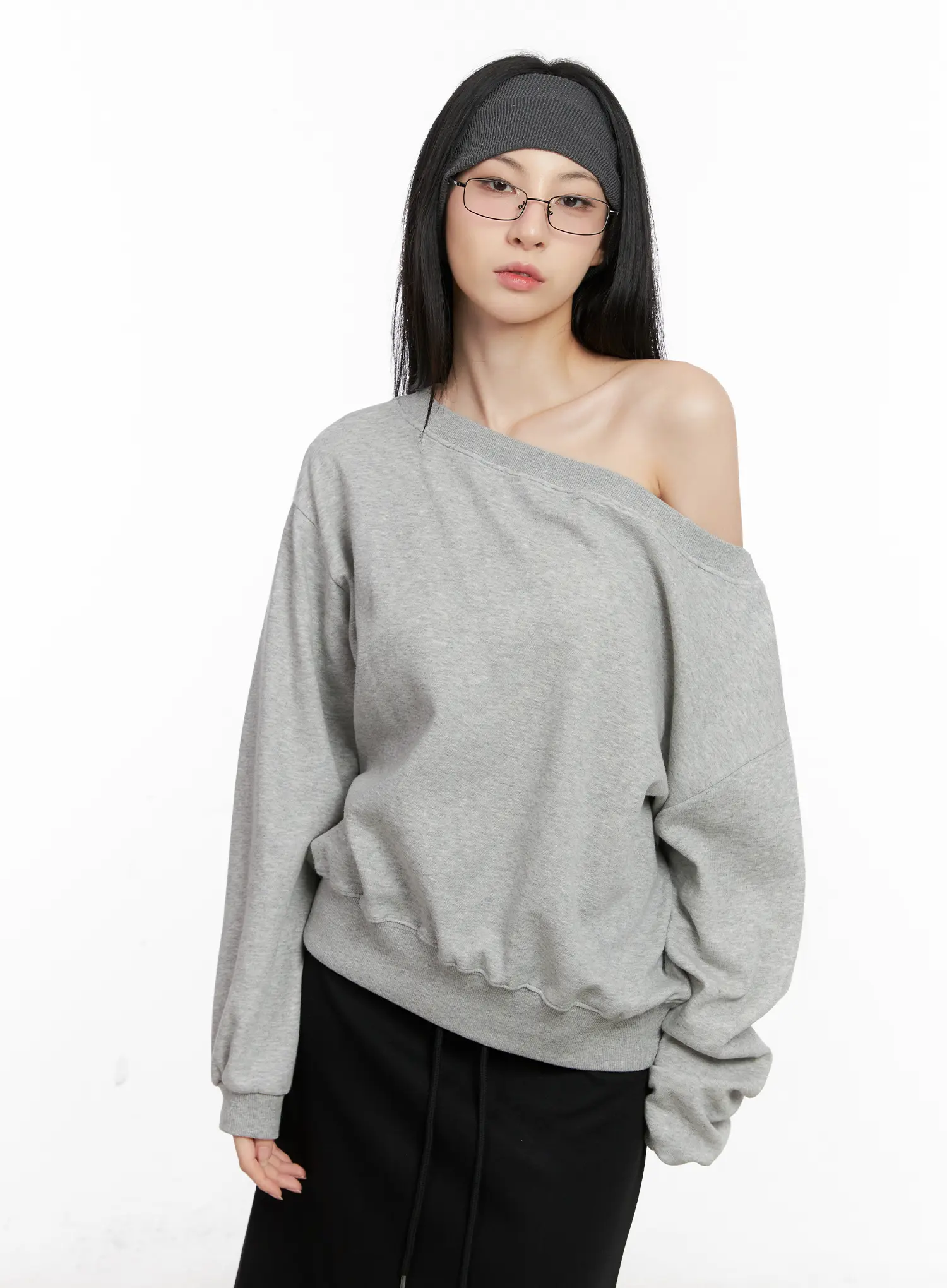 Casual Off-Shoulder Sweatshirt CG522 - Image 7