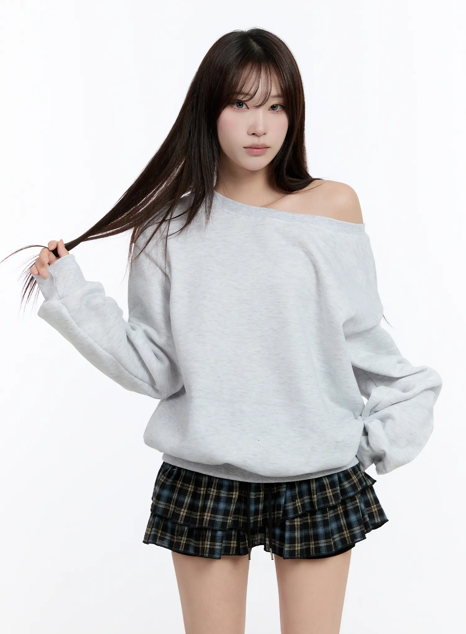 Casual Off-Shoulder Sweatshirt CN524 - Image 5