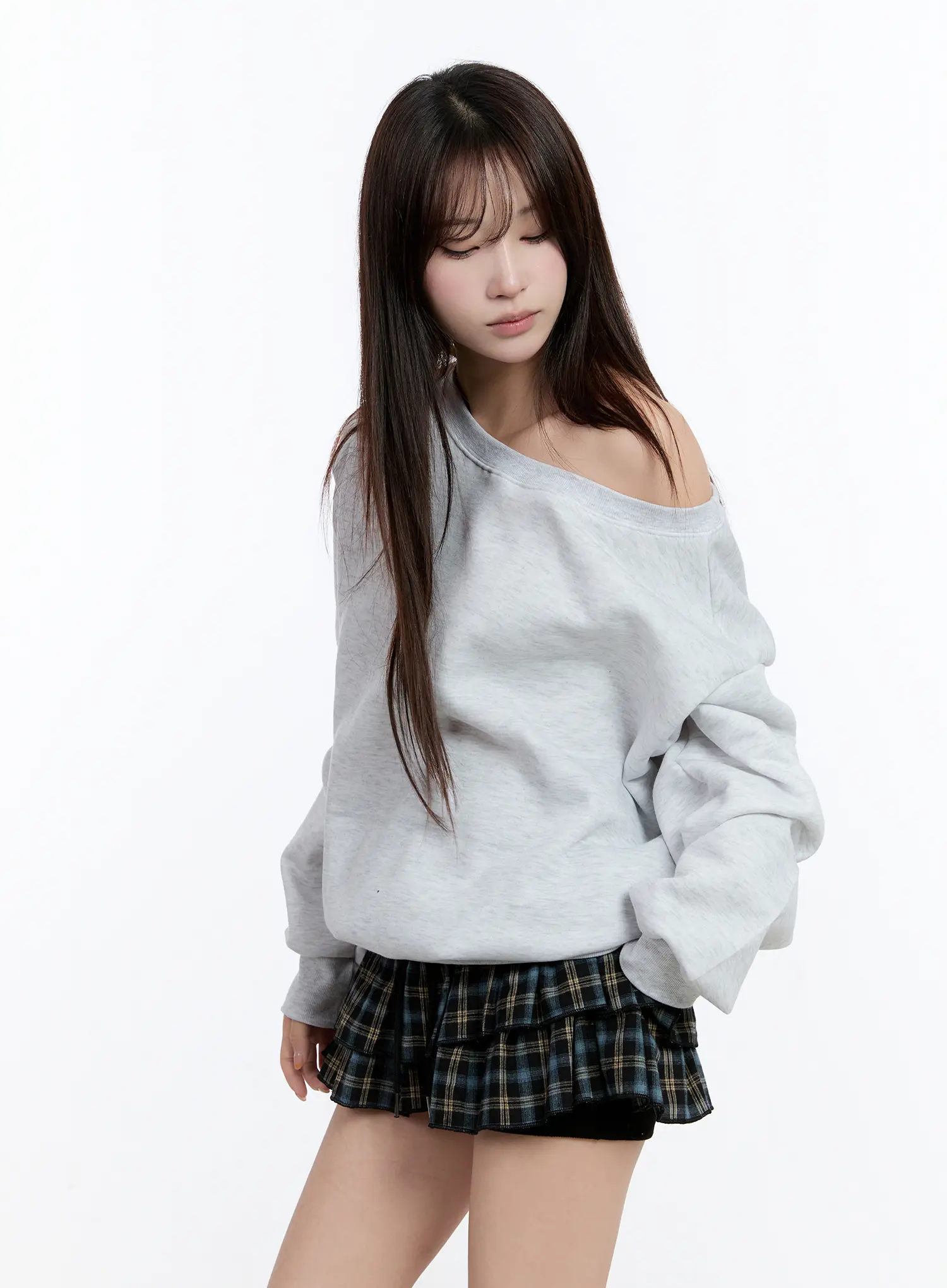 Casual Off-Shoulder Sweatshirt CN524 - Image 6
