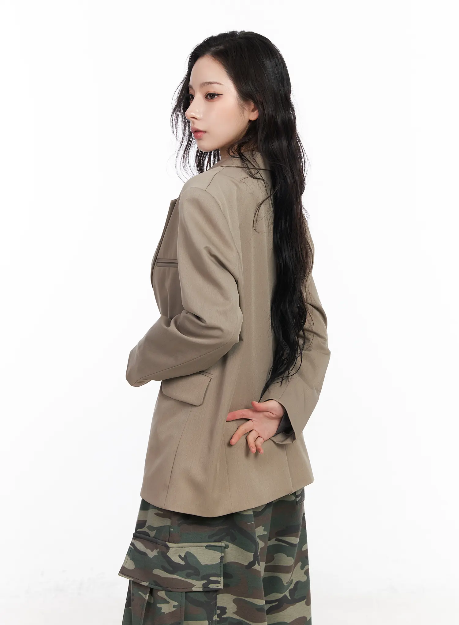 Casual Oversized Blazer CM518 - Image 6