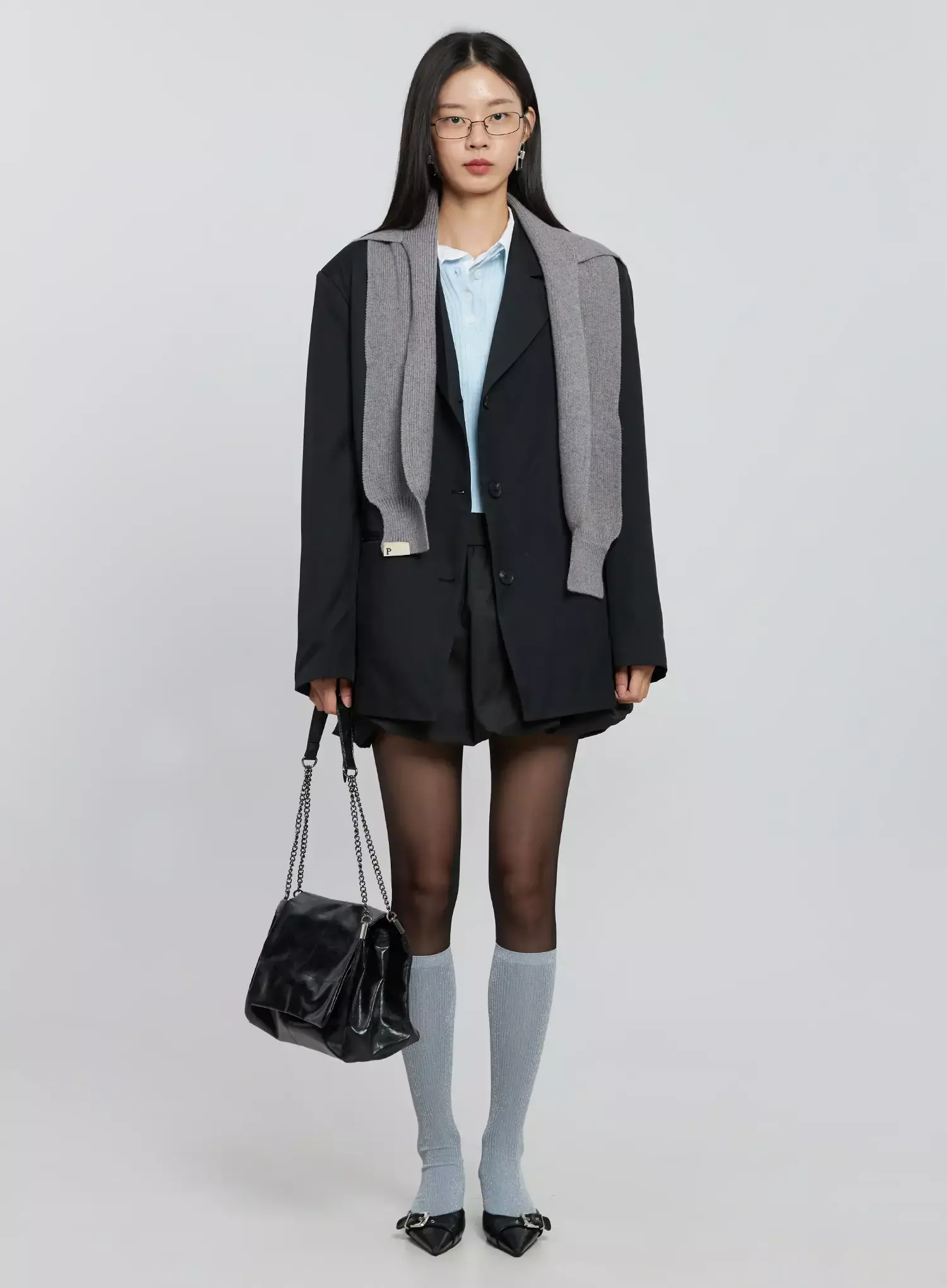 Casual Oversized Blazer IO530 - Image 15