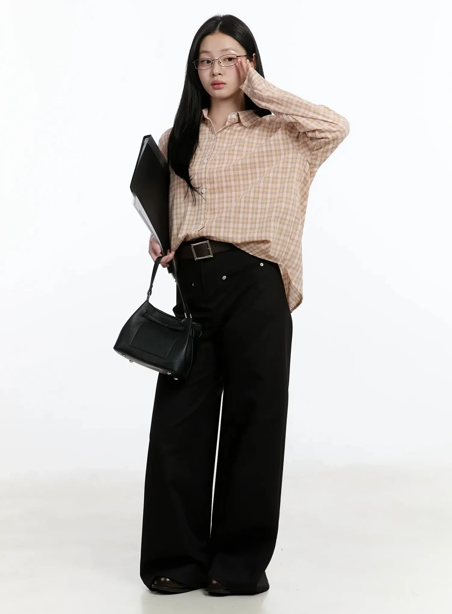 Casual Plaid Shirt IM513 - Image 12