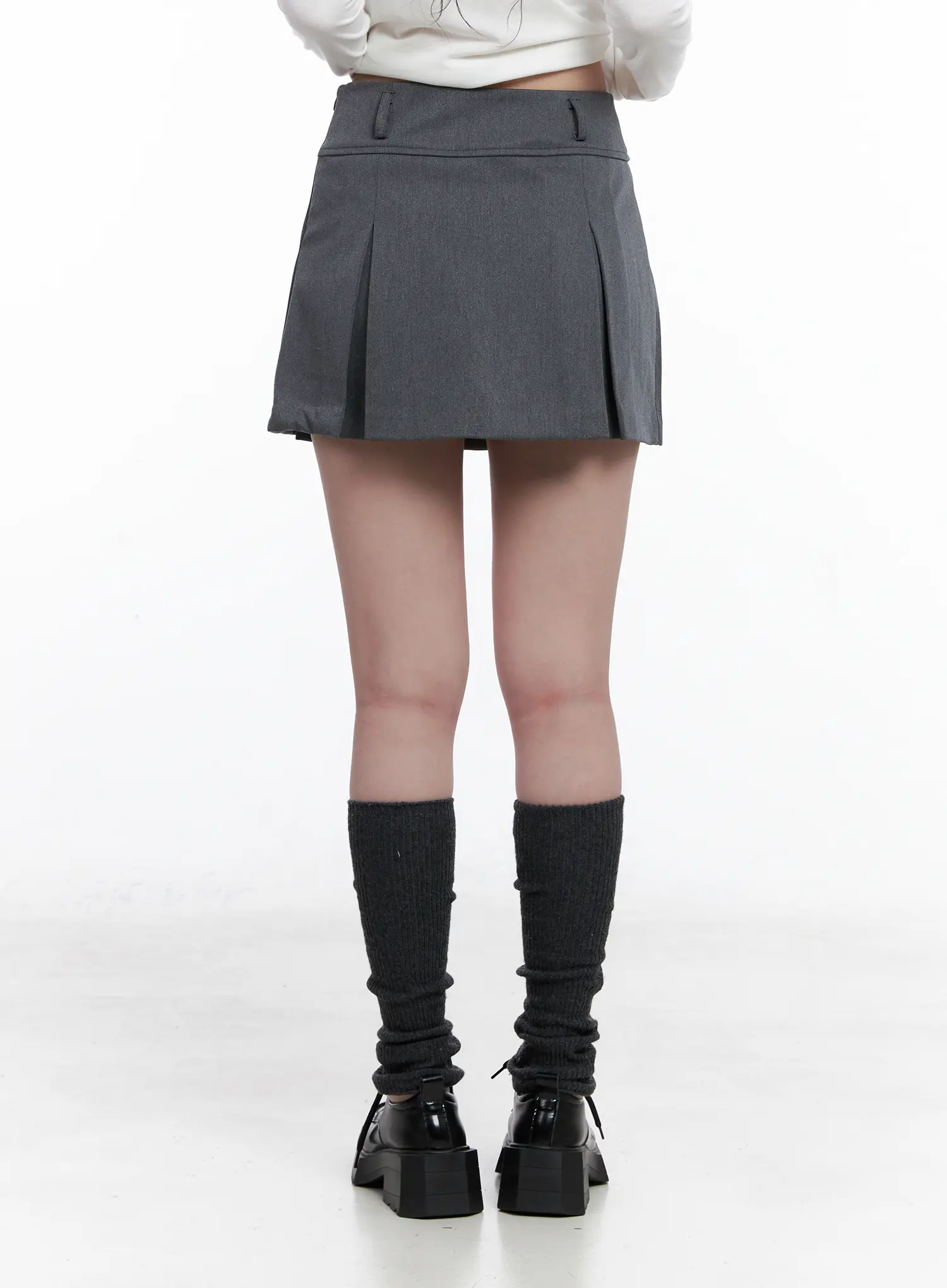 Casual Pleated Mini Skirt CS529 - Image 6