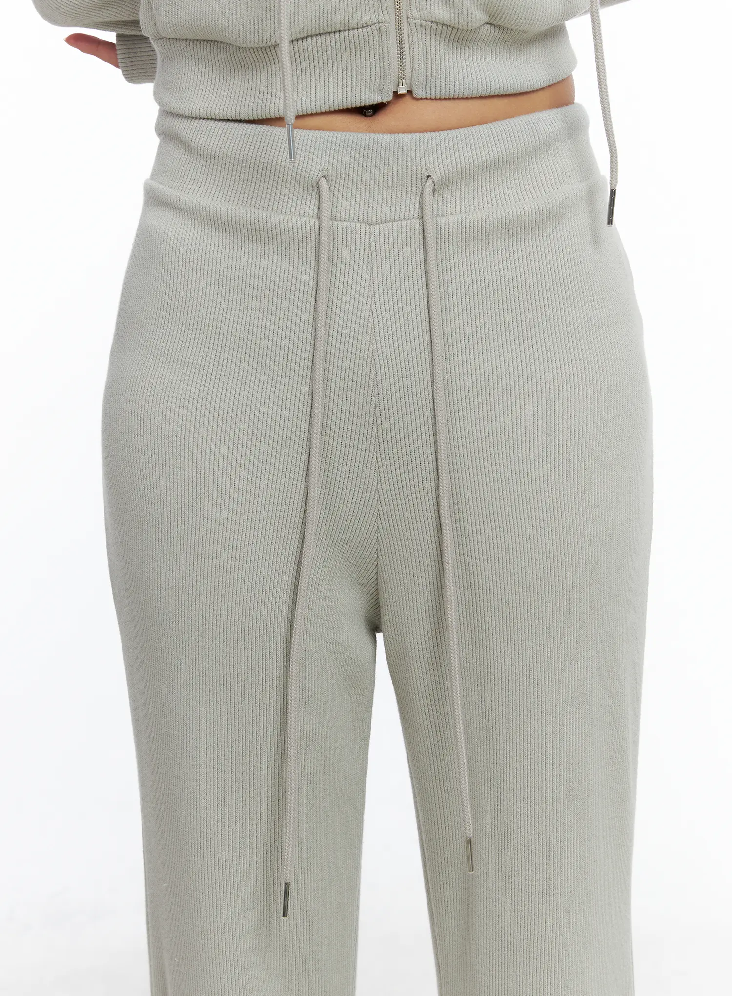Casual Ribbed Bootcut Pants CS504 - Image 8