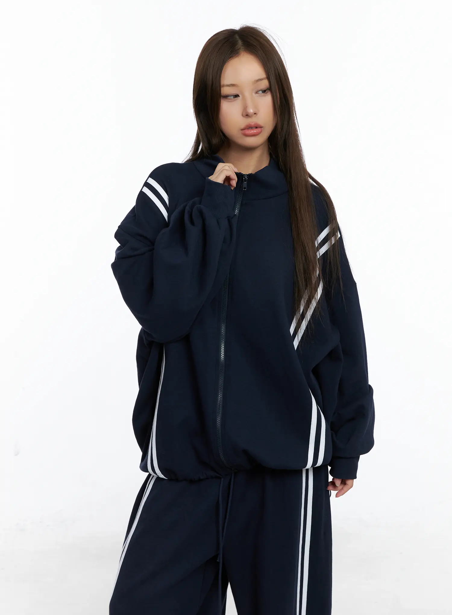Casual Striped Jogger Set CS505 - Image 12