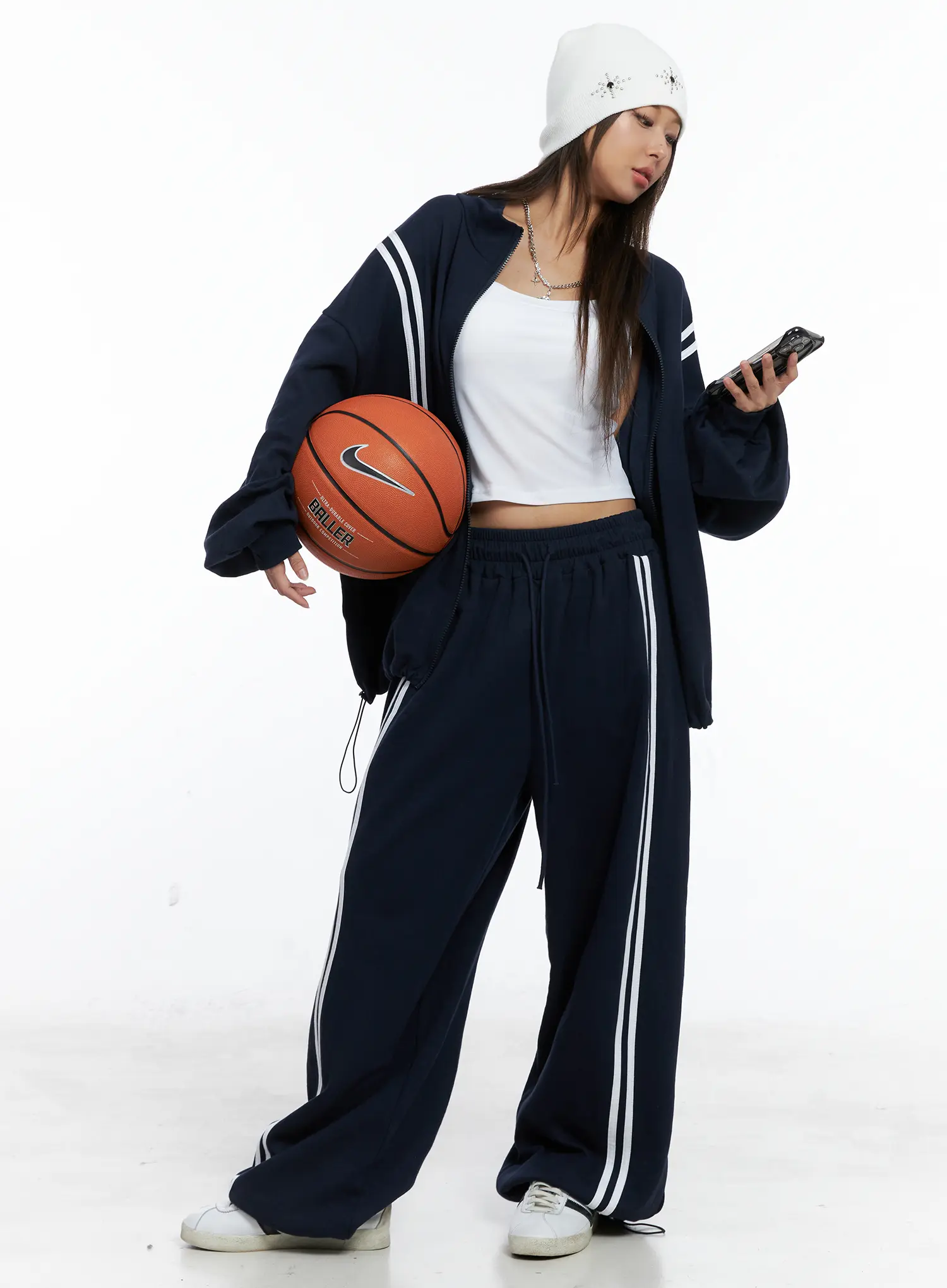Casual Striped Jogger Set CS505 - Image 9
