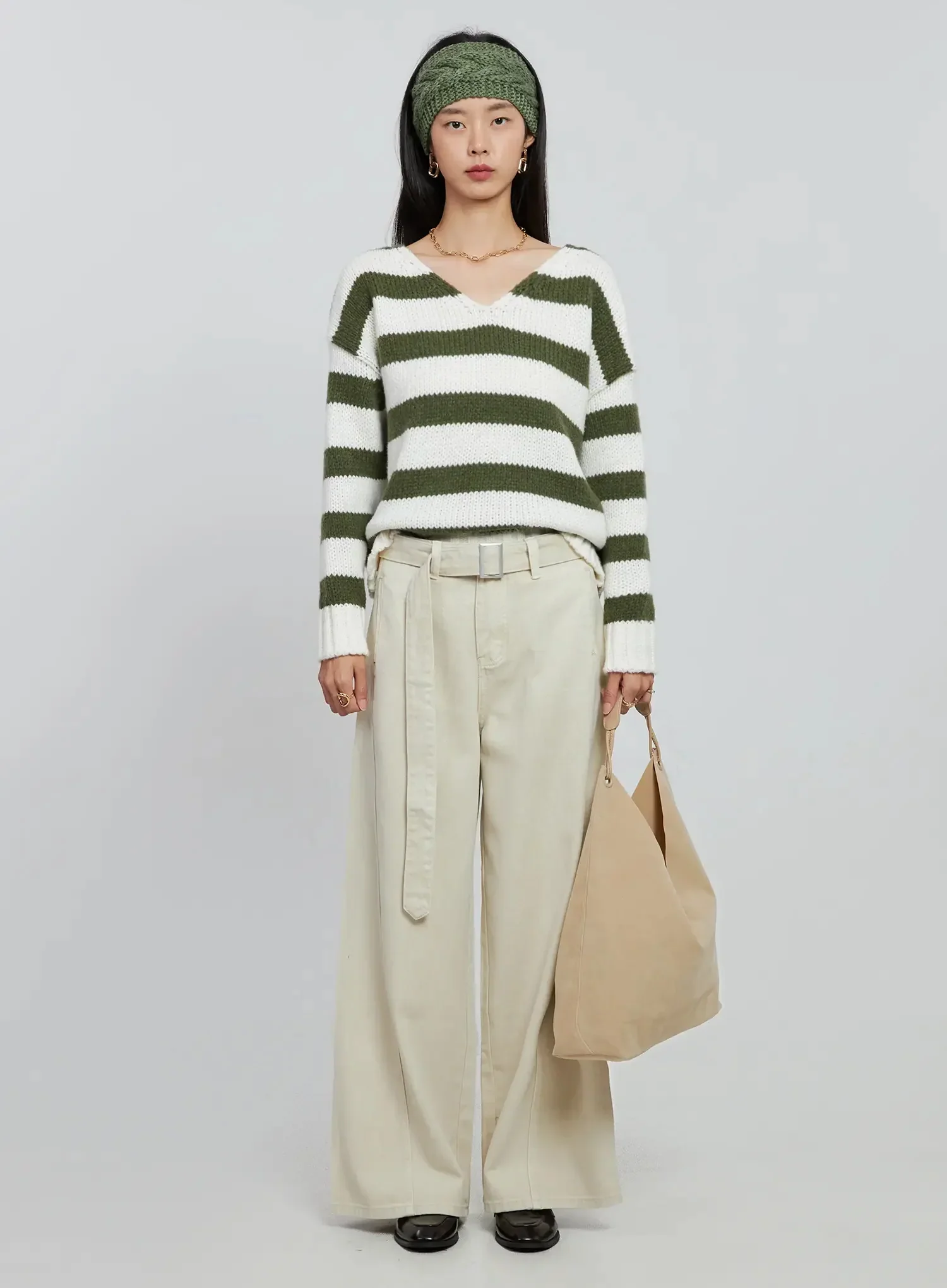 Casual Suede Tote Bag IN507 - Image 7