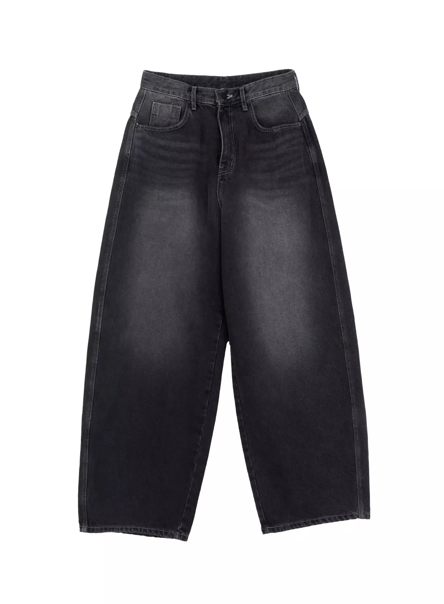 Casual Wide-Leg Baggy Jeans IS515 - Image 12