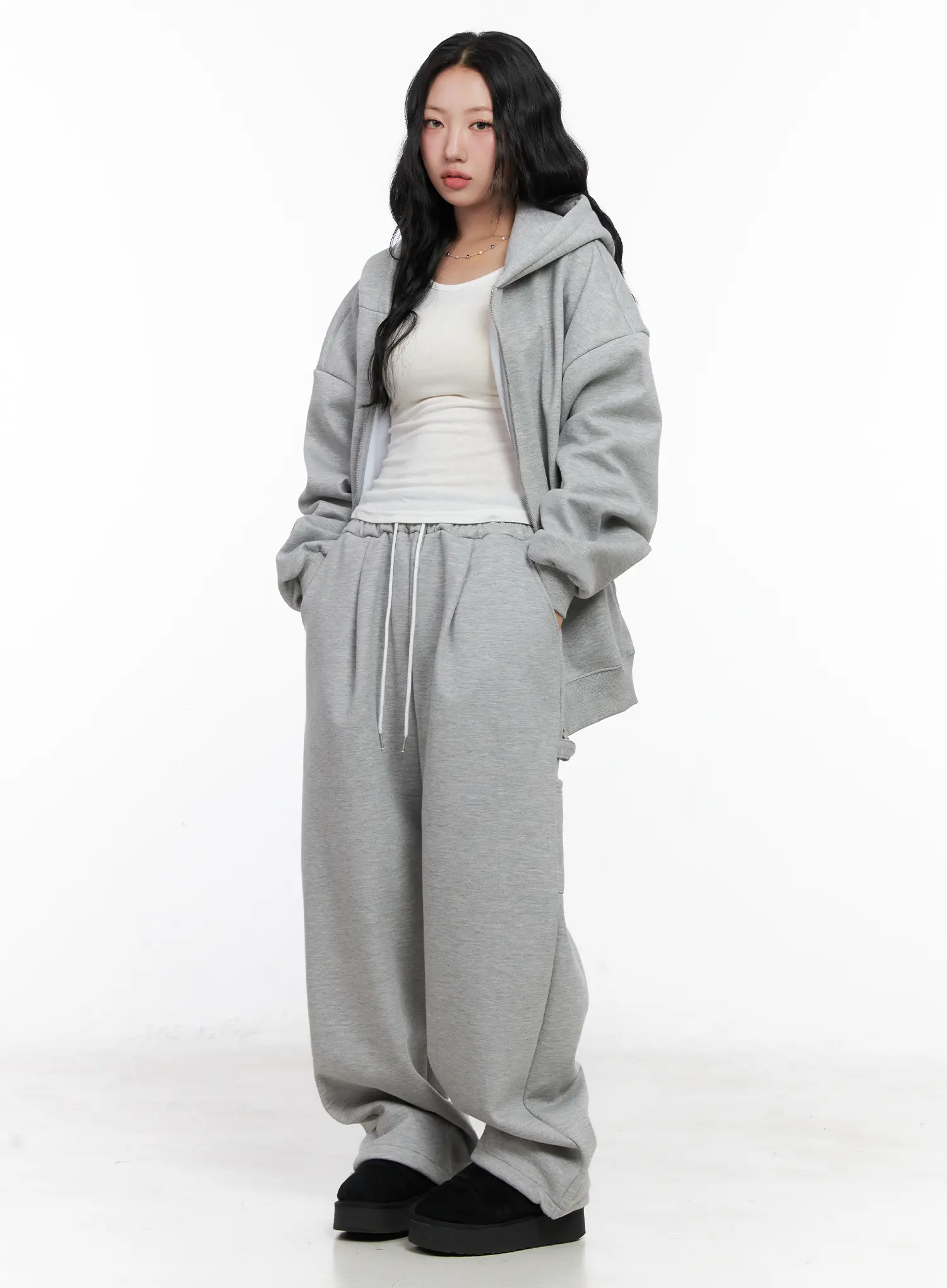 Casual Wide-Leg Sweatpants CN514