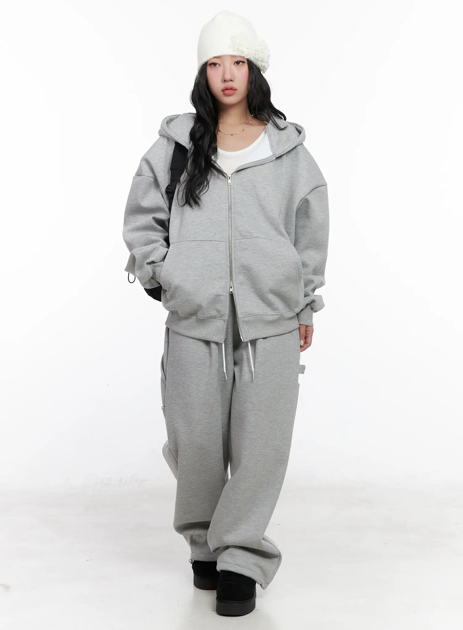 Casual Wide-Leg Sweatpants CN514 - Image 6