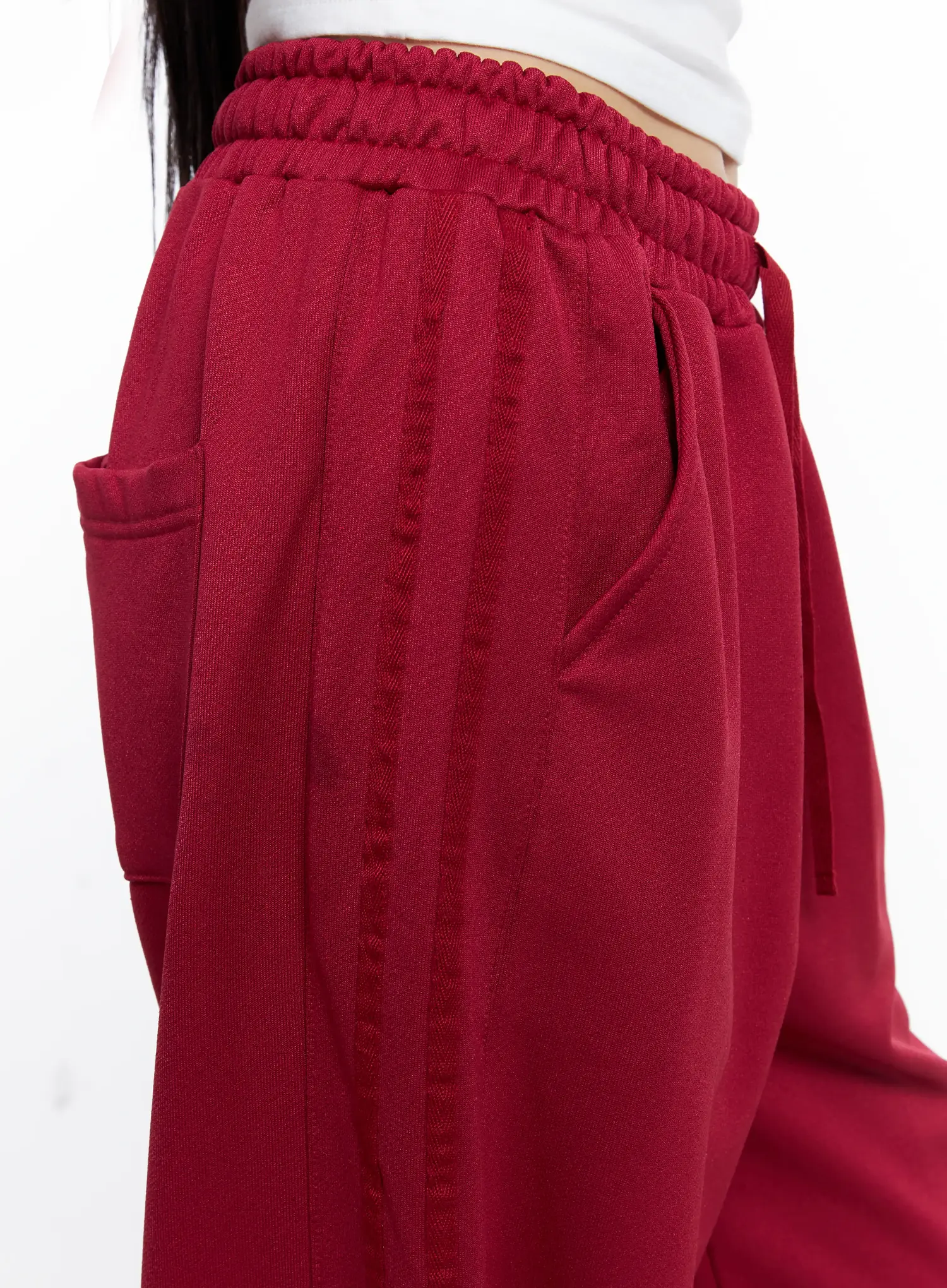 Casual Wide-Leg Track Pants CL529 - Image 9