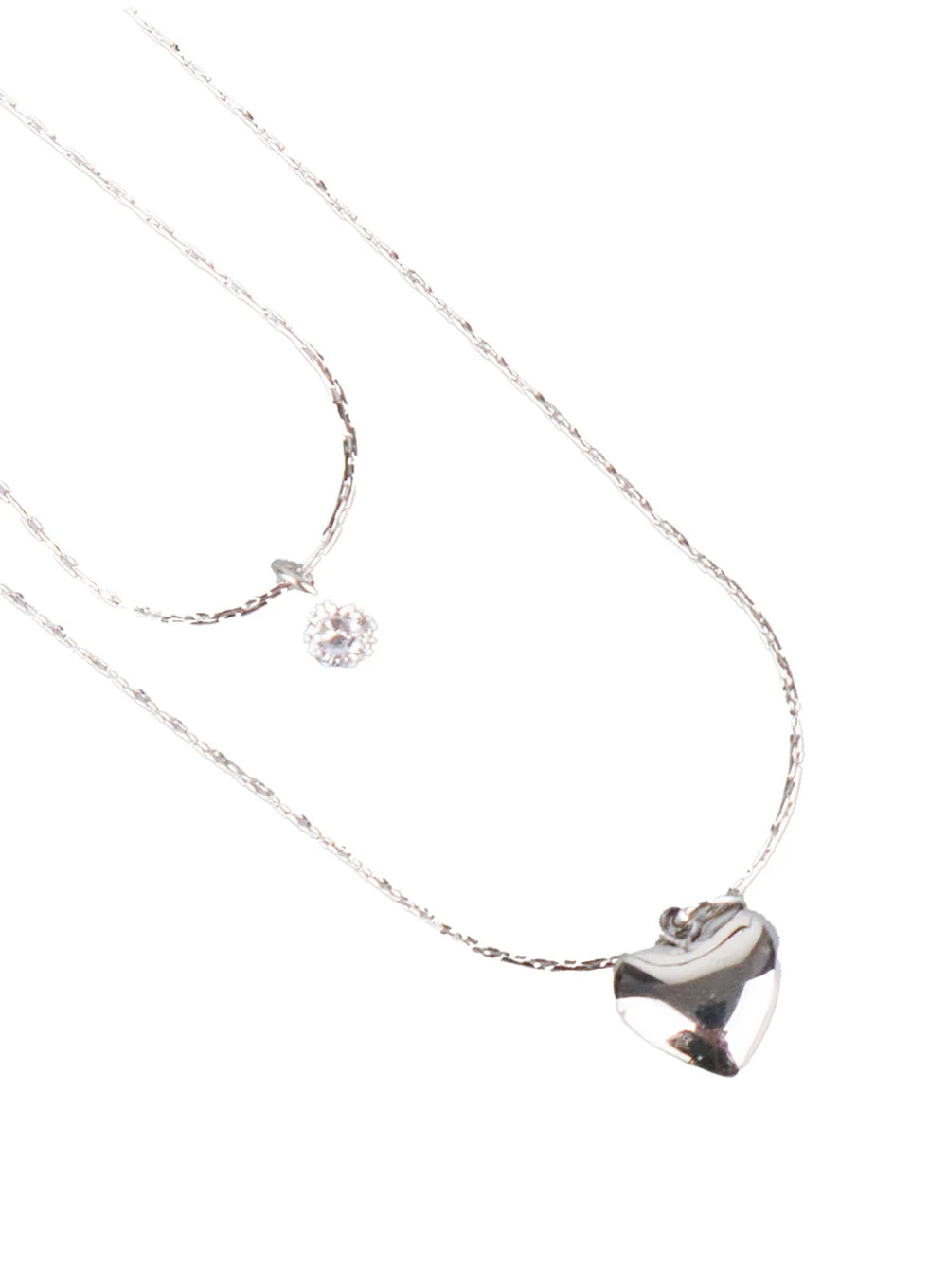 Celestia Heart Necklace IJ503 - Image 3
