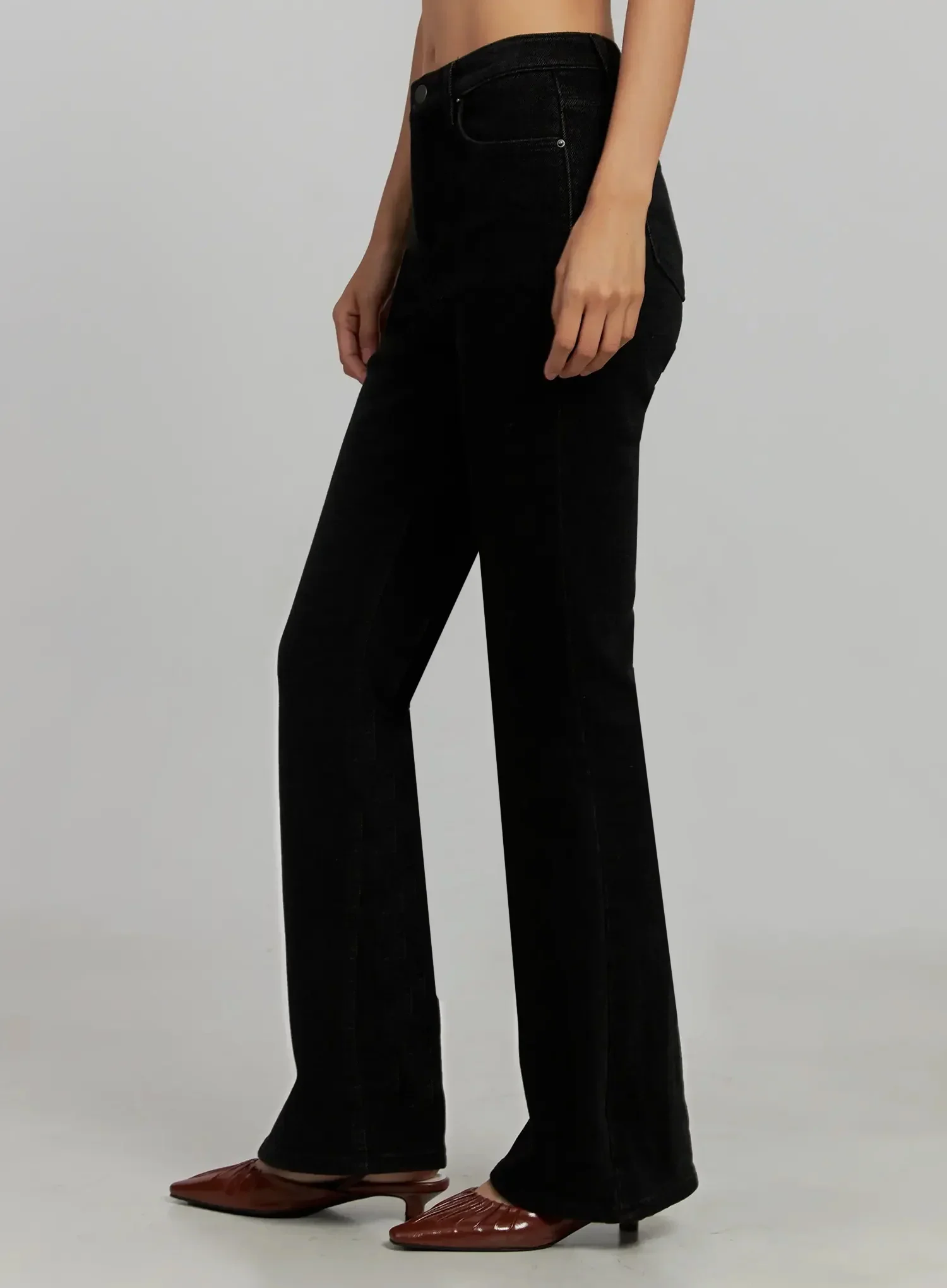 Chae High-Rise Bootcut Jeans IJ505 - Image 5