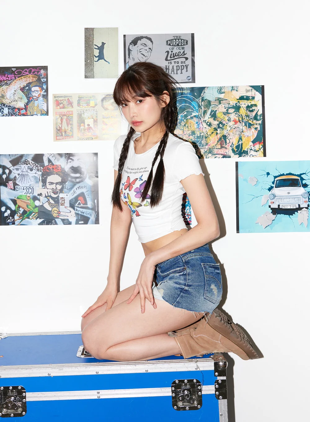 Chain Tied Crop Cardigan CM6 - Image 16