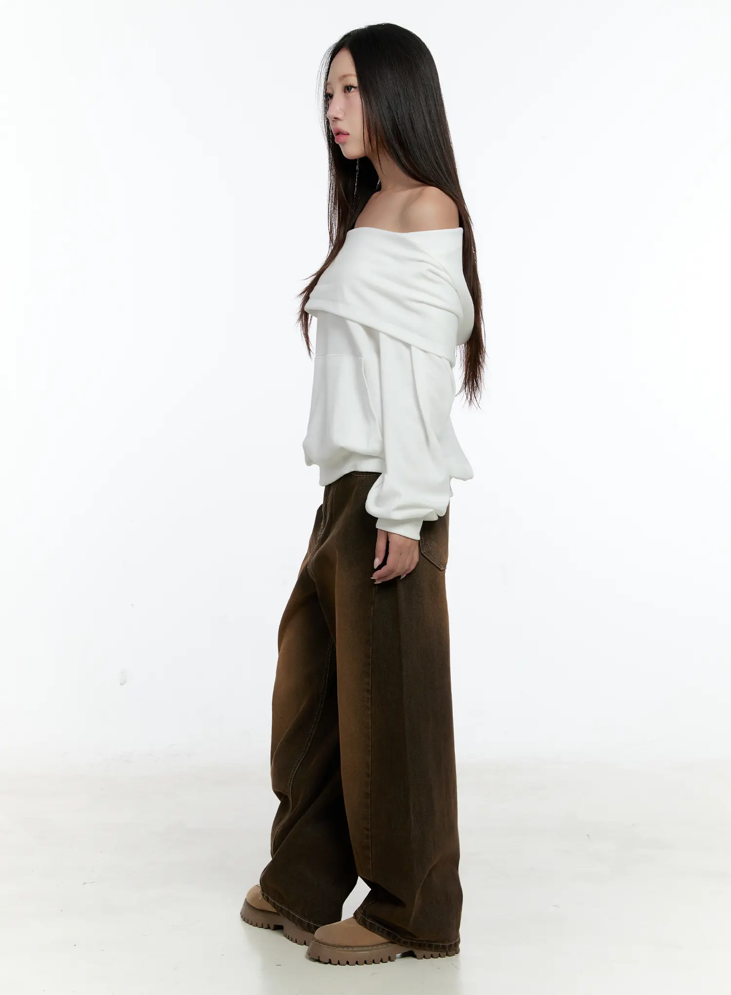 Chan Vintage Baggy Jeans CS517 - Image 3