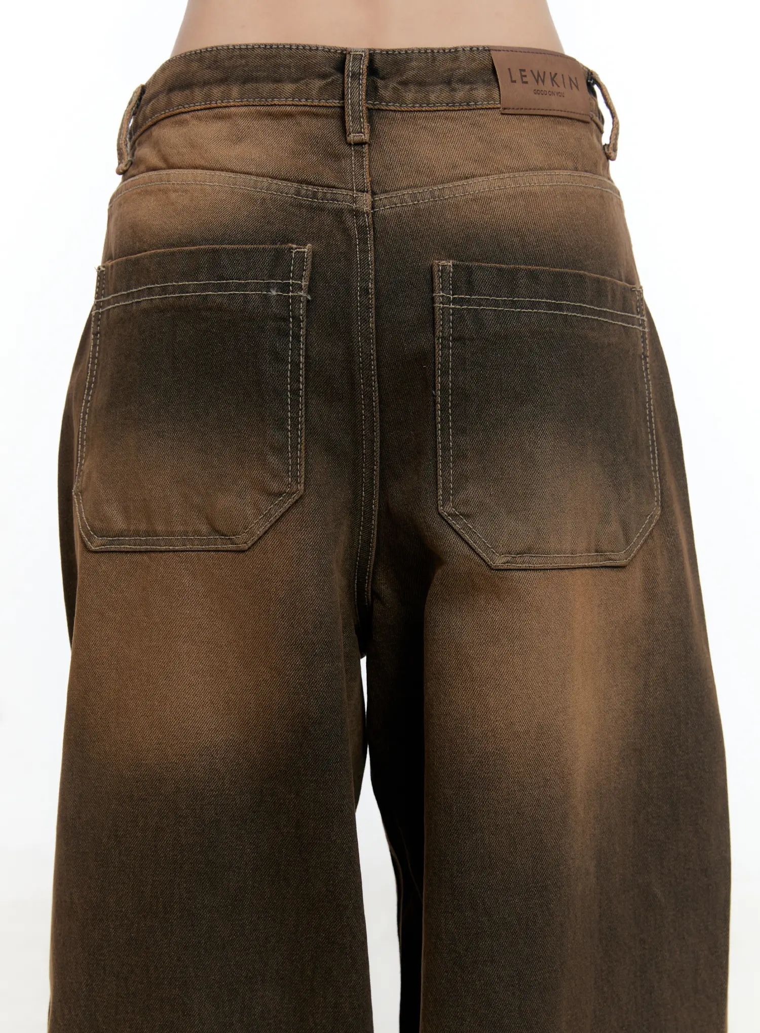Chan Vintage Baggy Jeans CS517 - Image 8