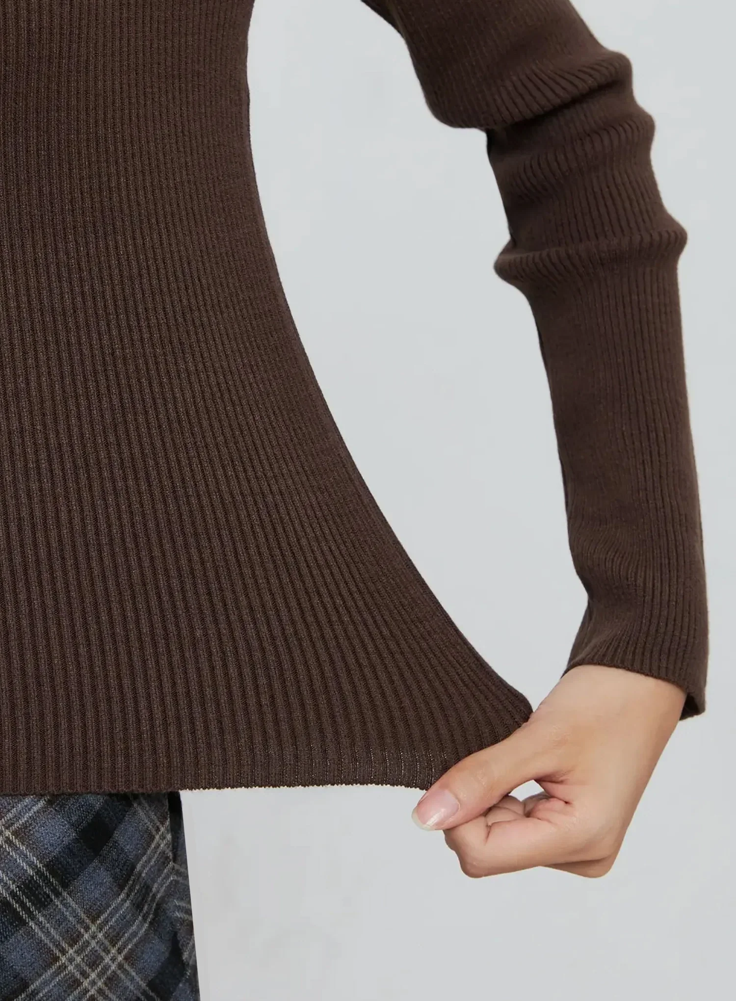 Chic Boat Neck Sweater IN507 - Image 4